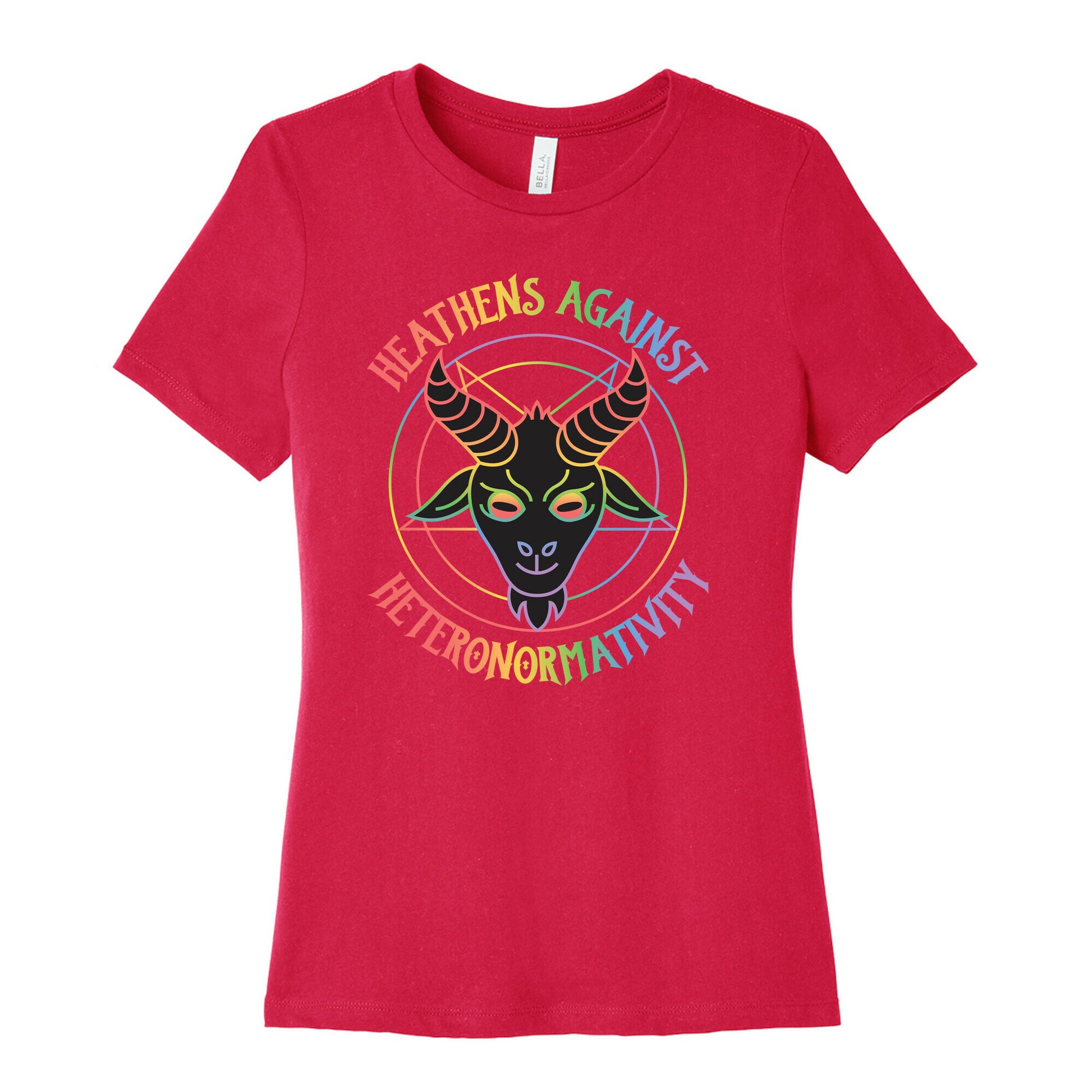 Heathens Against Heteronormativity Women's Cotton Tee