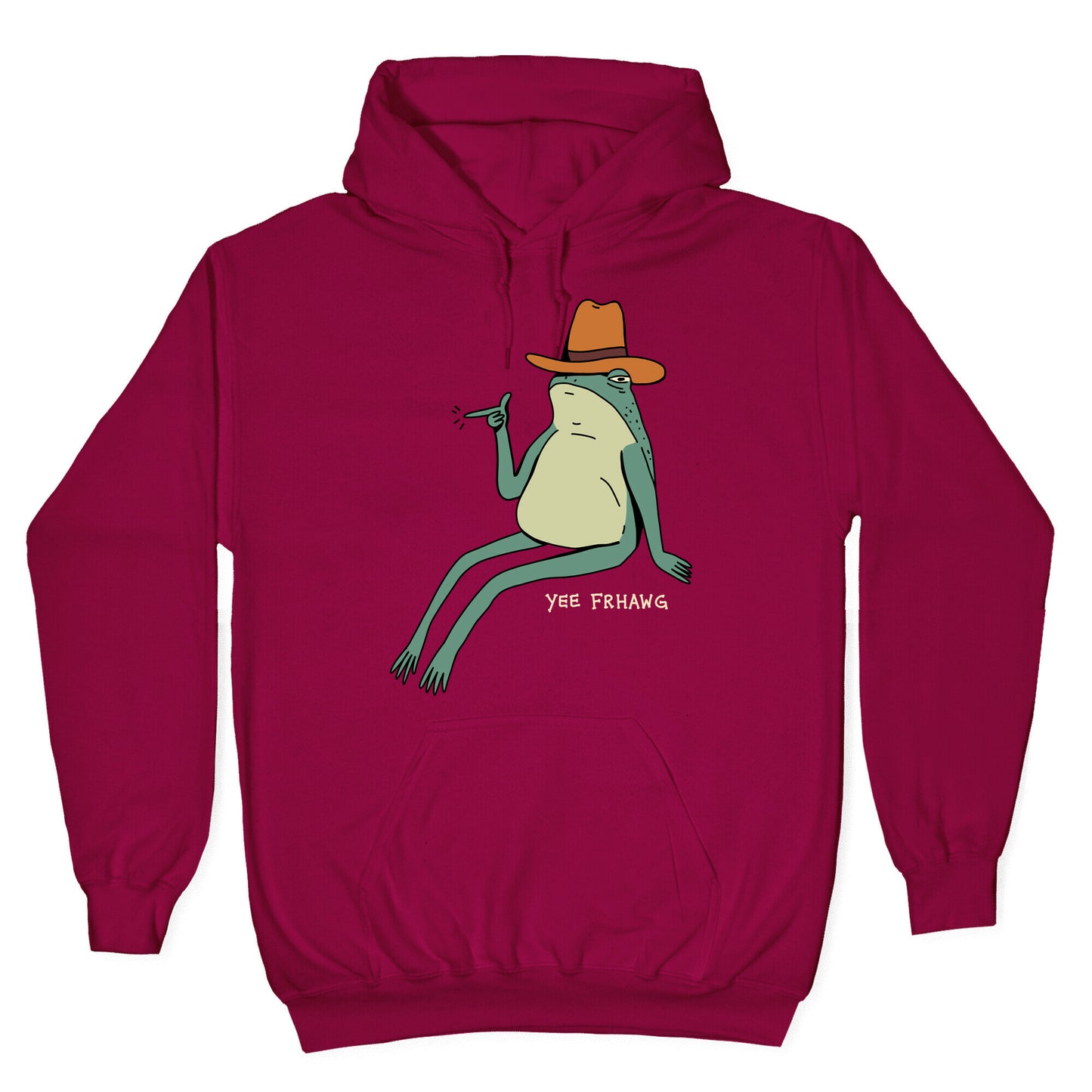 Yee Frhawg Frog Hoodie