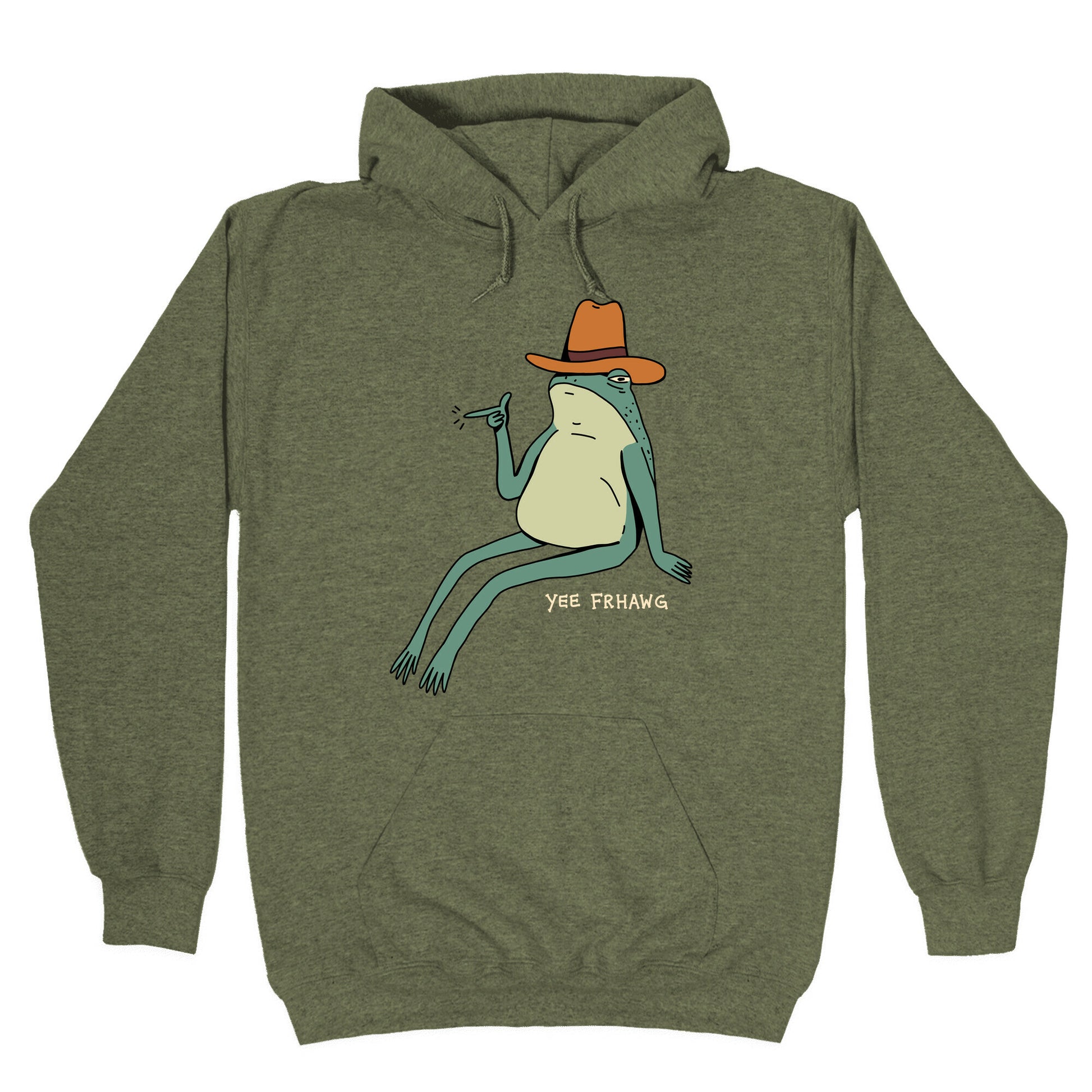 Yee Frhawg Frog Hoodie