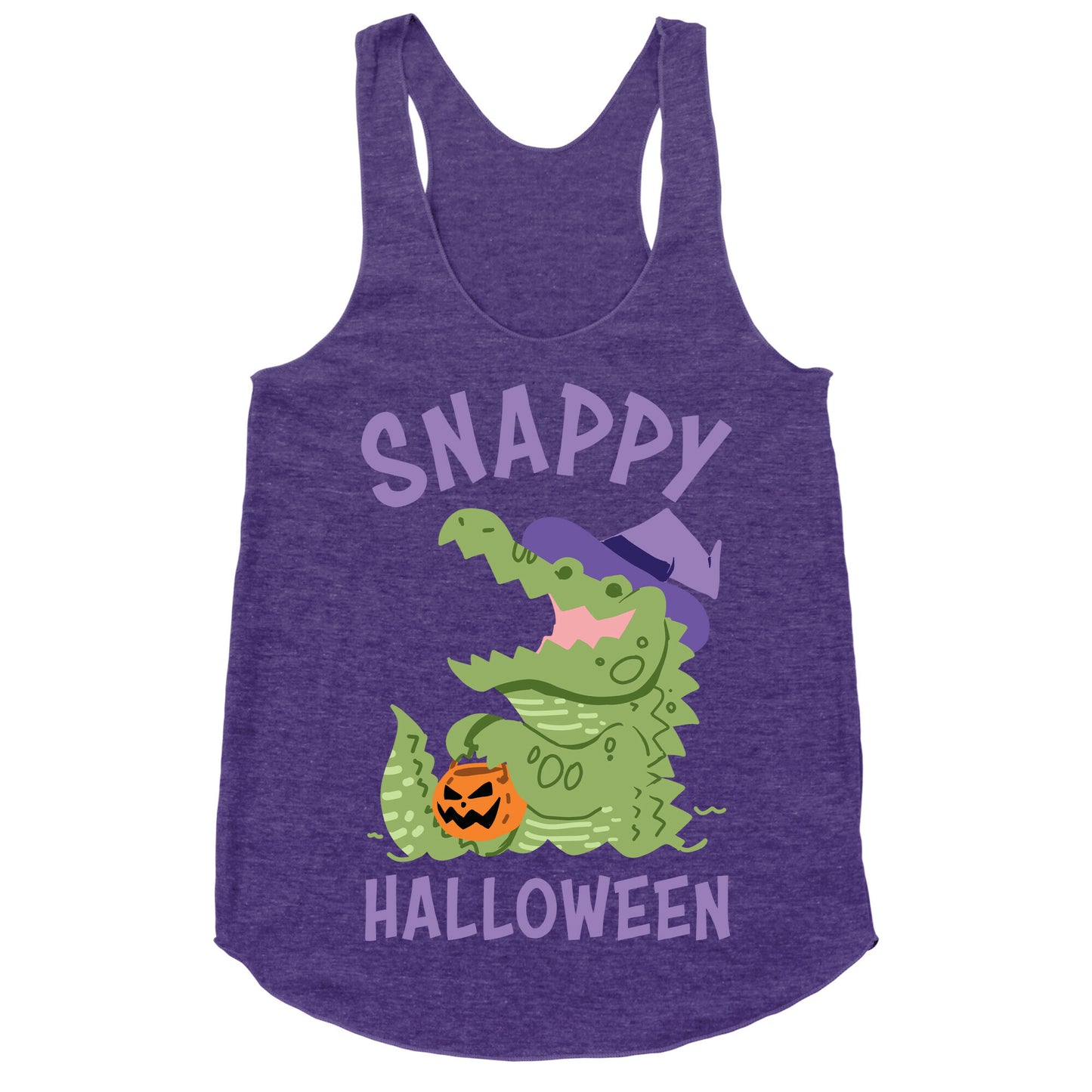 Snappy Halloween Racerback Tank