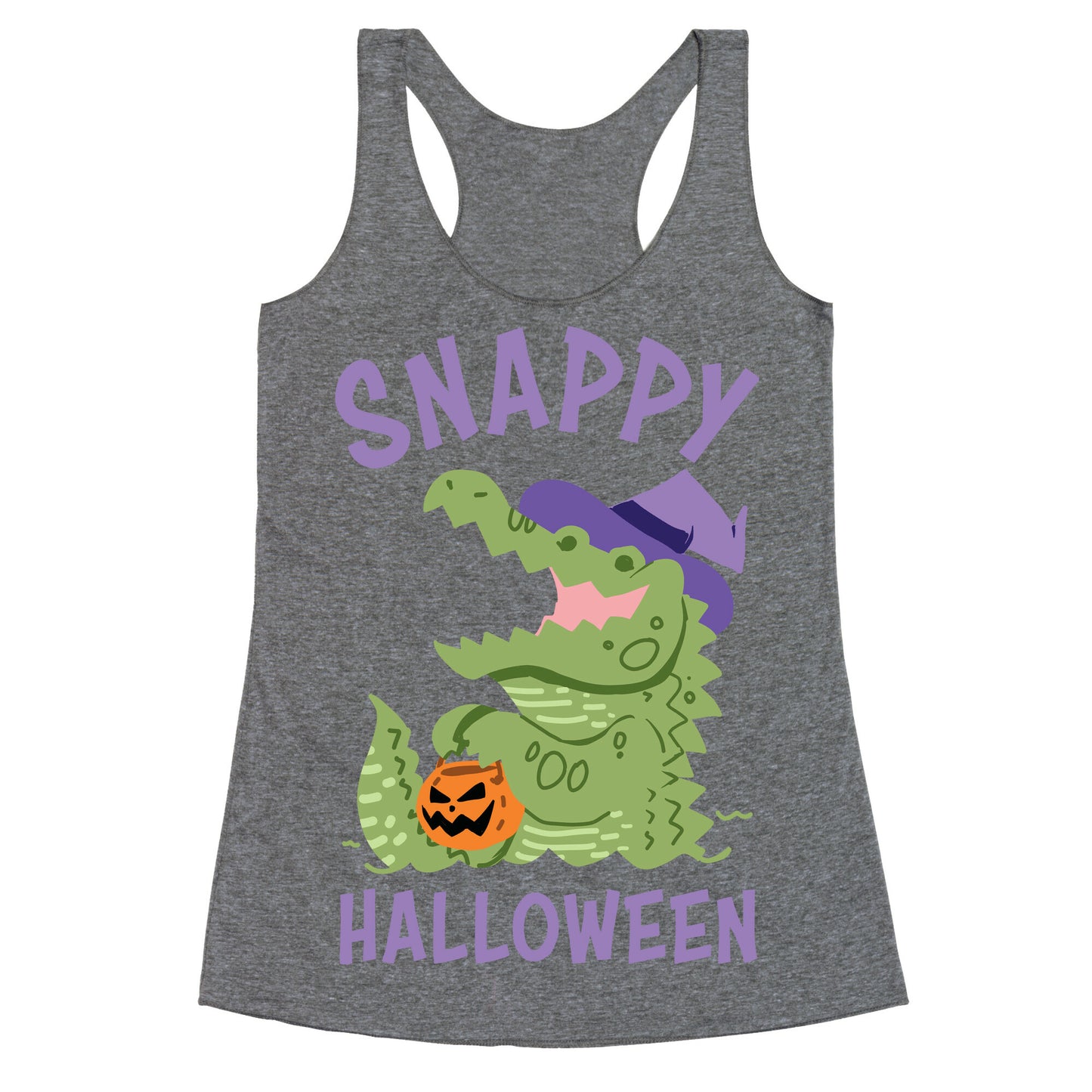 Snappy Halloween Racerback Tank