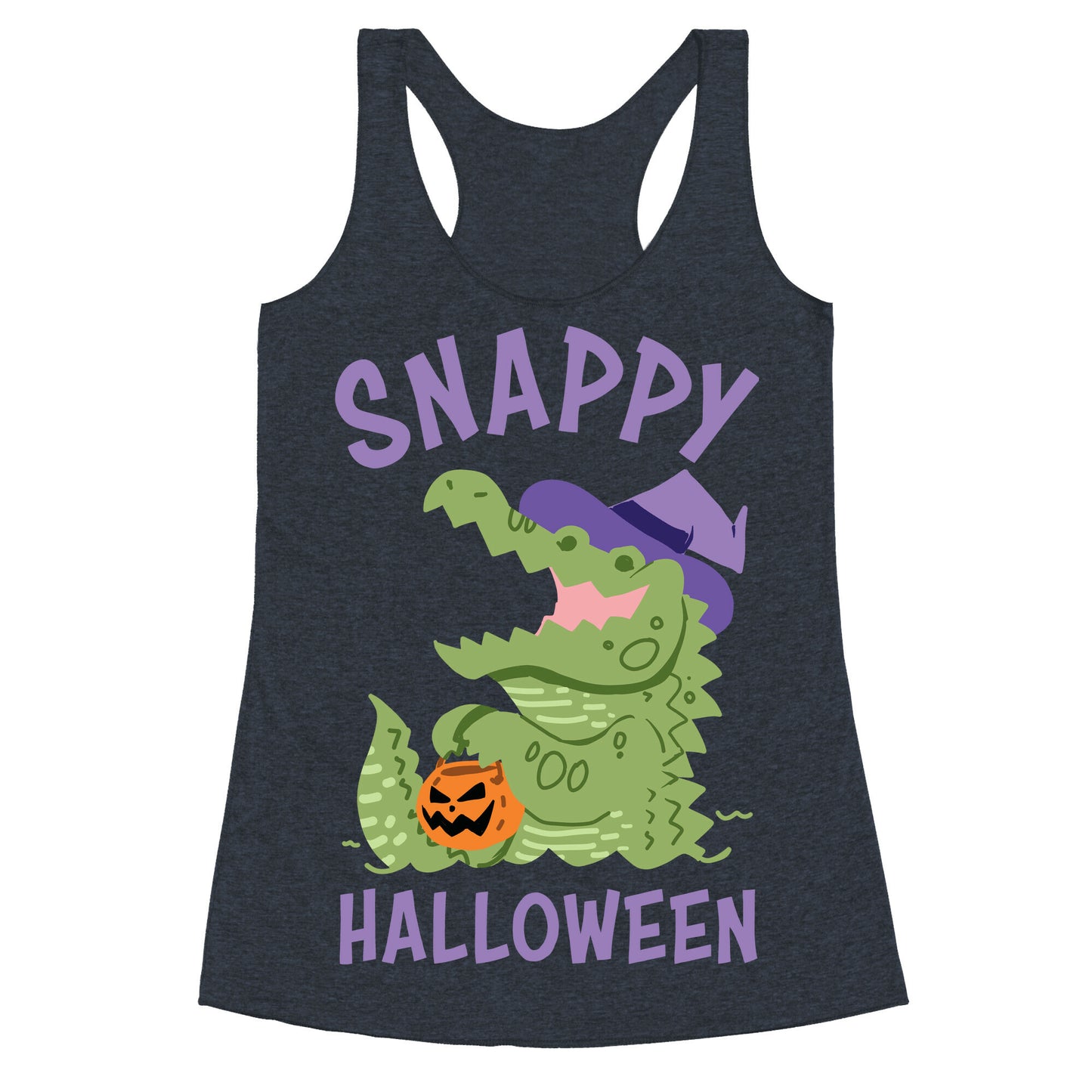 Snappy Halloween Racerback Tank