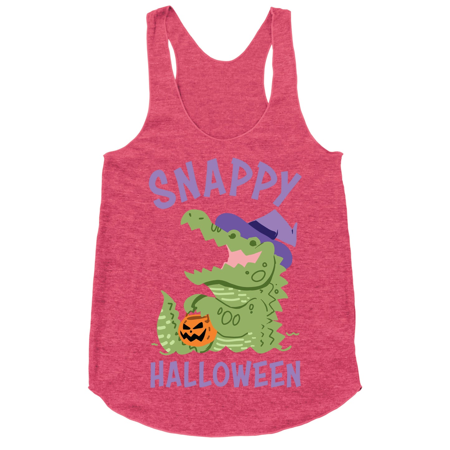 Snappy Halloween Racerback Tank