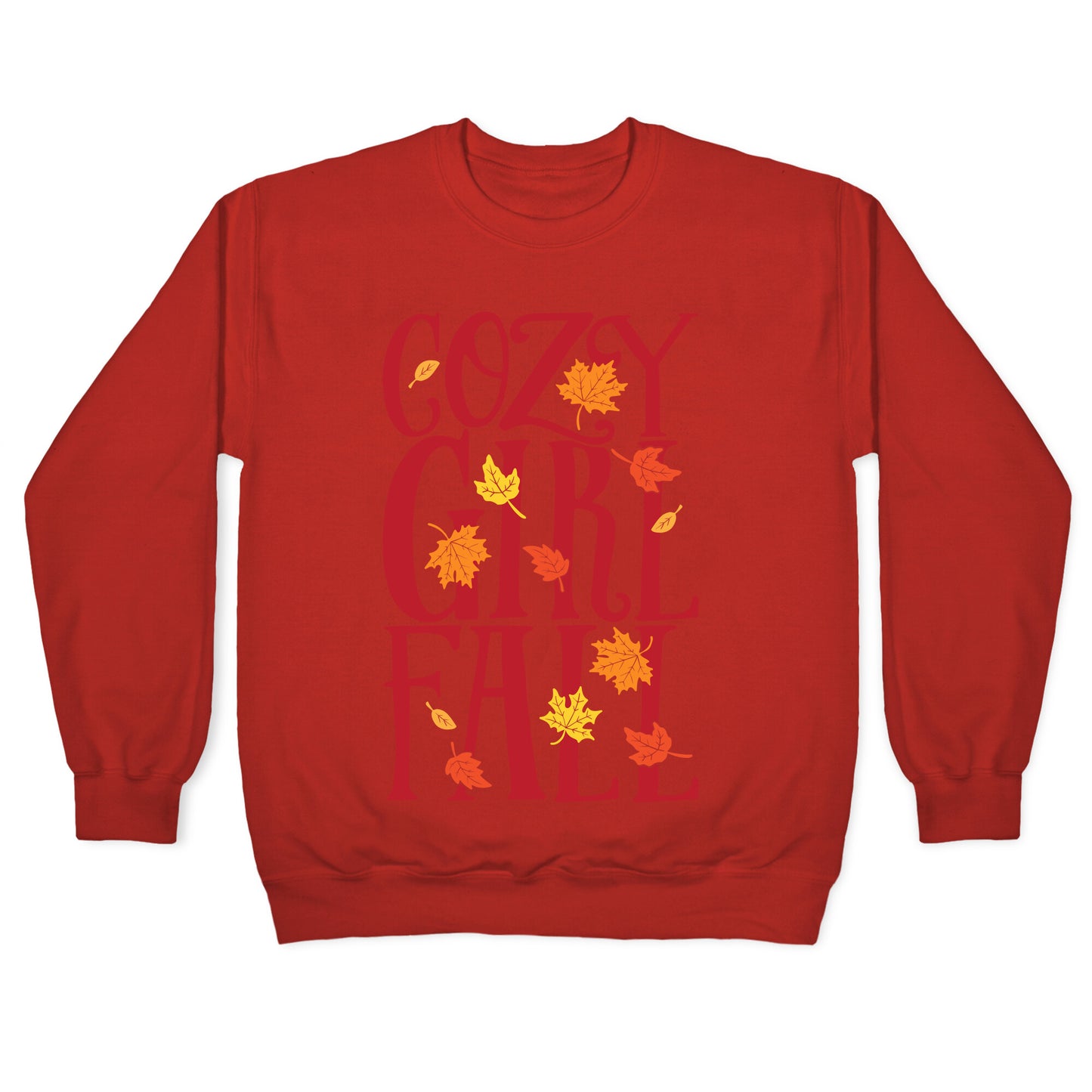Cozy Girl Fall Crewneck Sweatshirt
