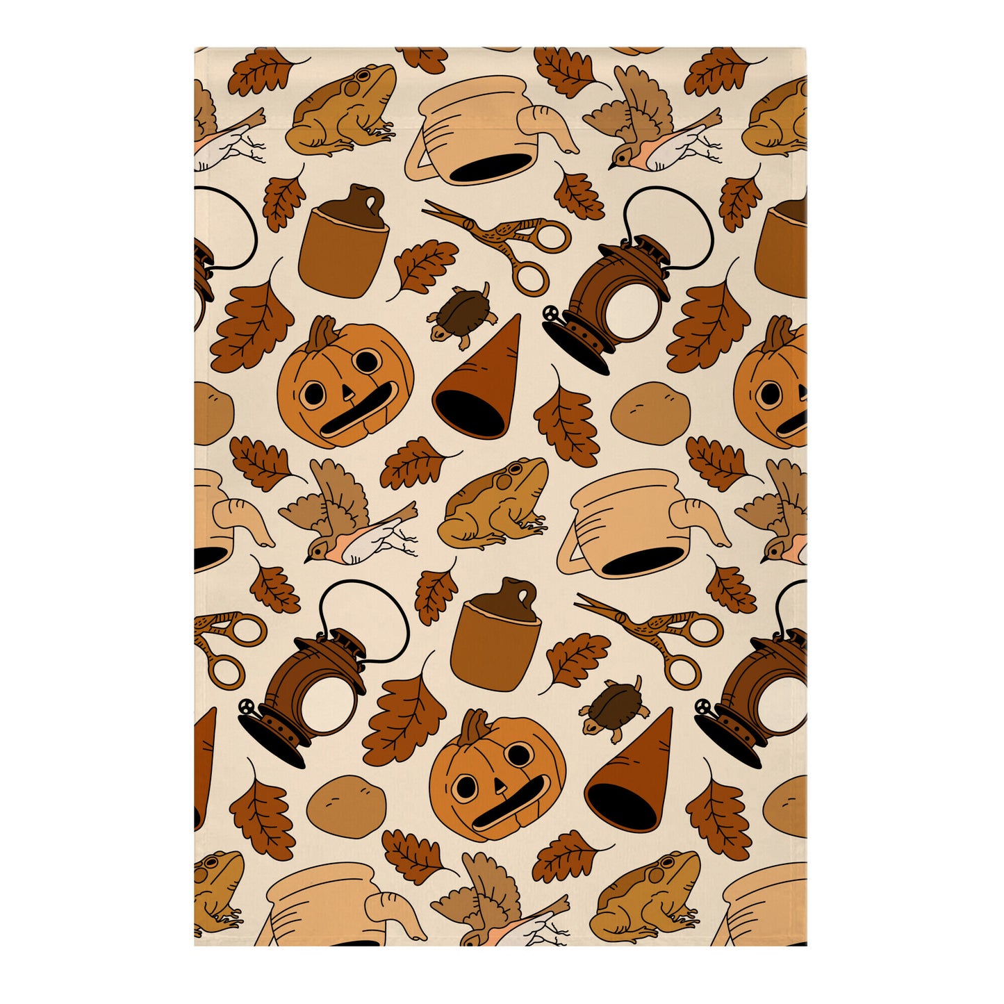 Into the Unknown Pattern Garden Flag