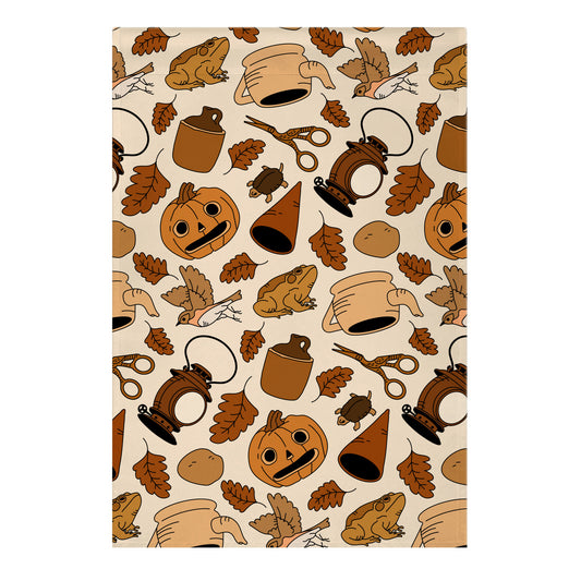 Into the Unknown Pattern Garden Flag