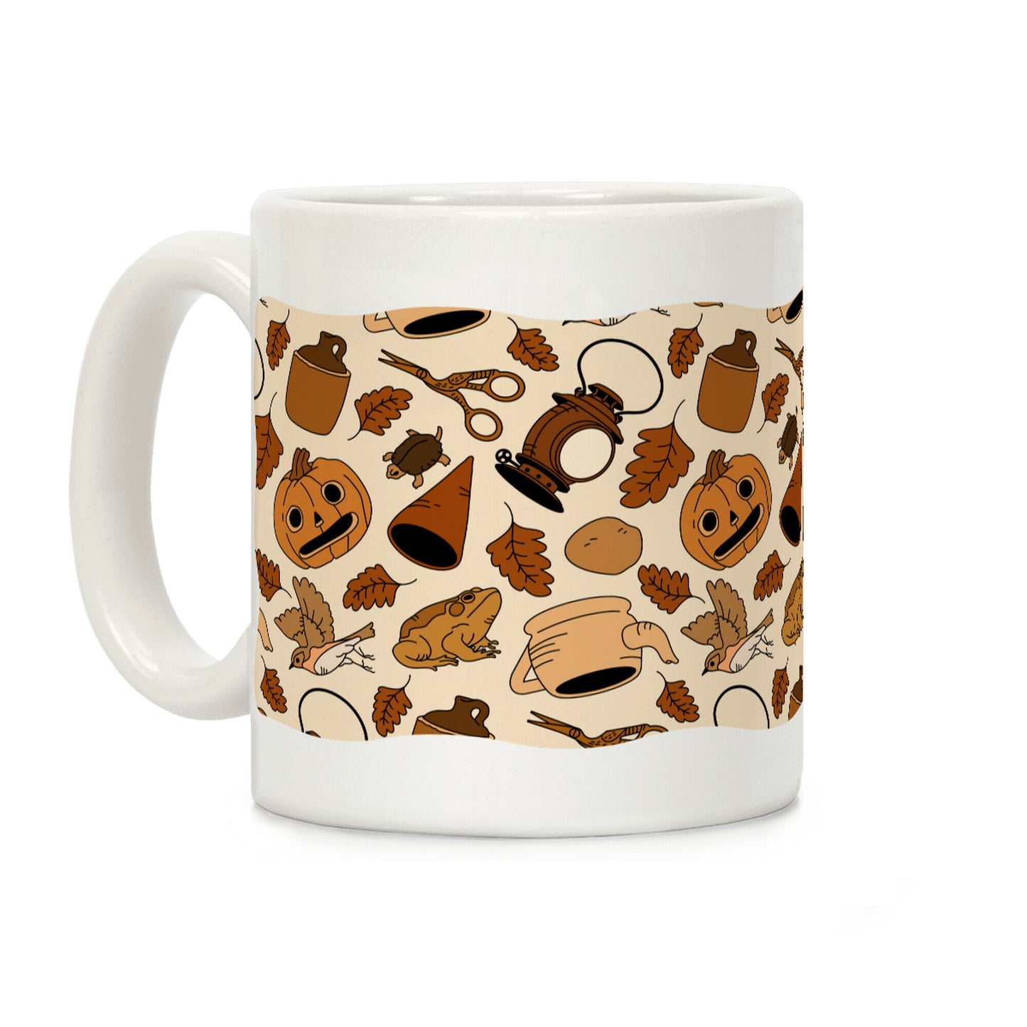 Into the Unknown Pattern Coffee Mug