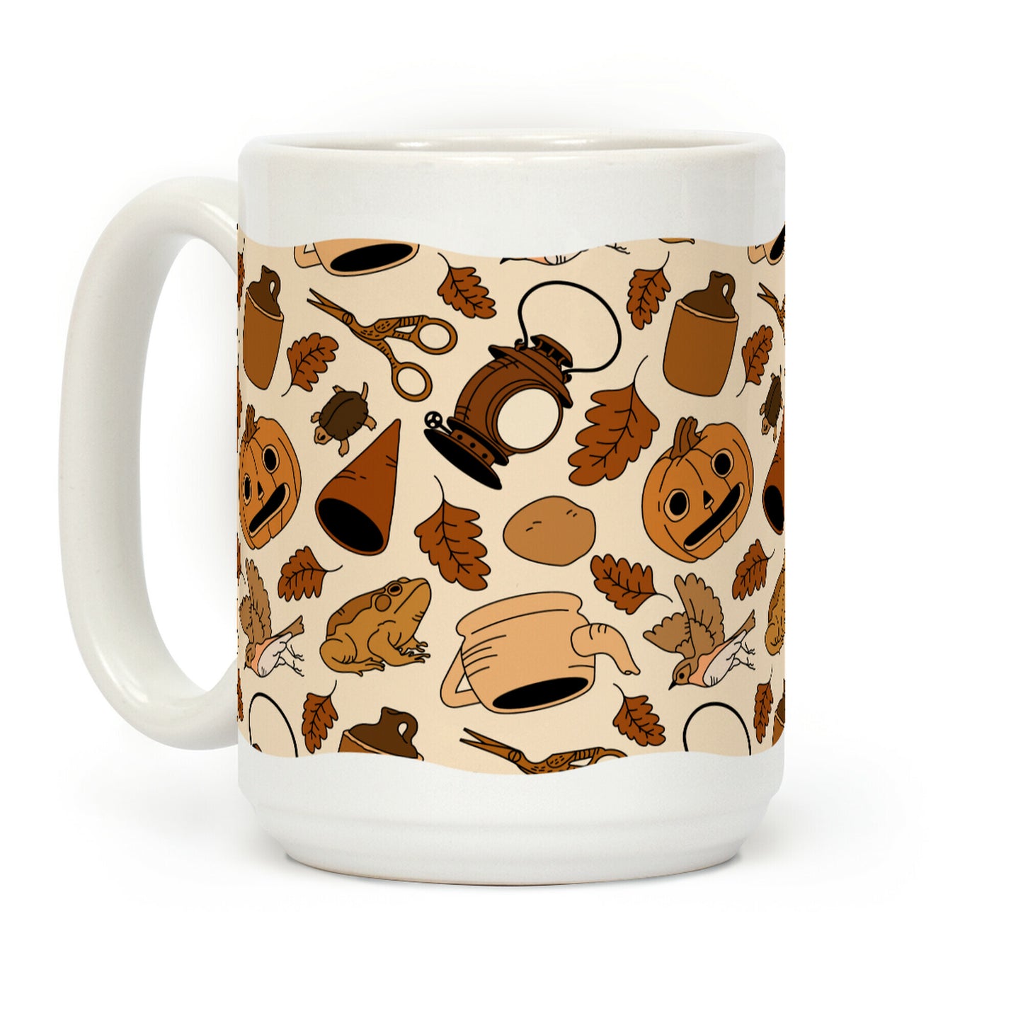 Into the Unknown Pattern Coffee Mug