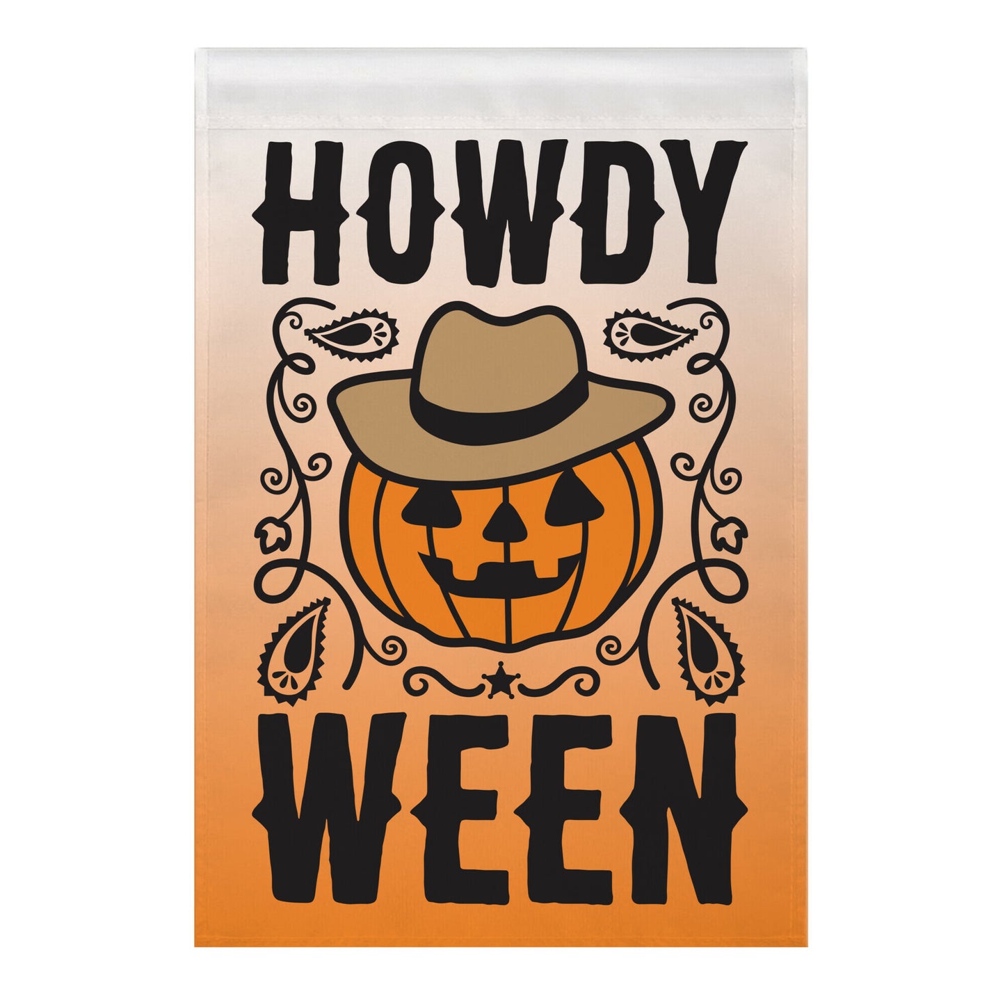 Howdyween Garden Flag