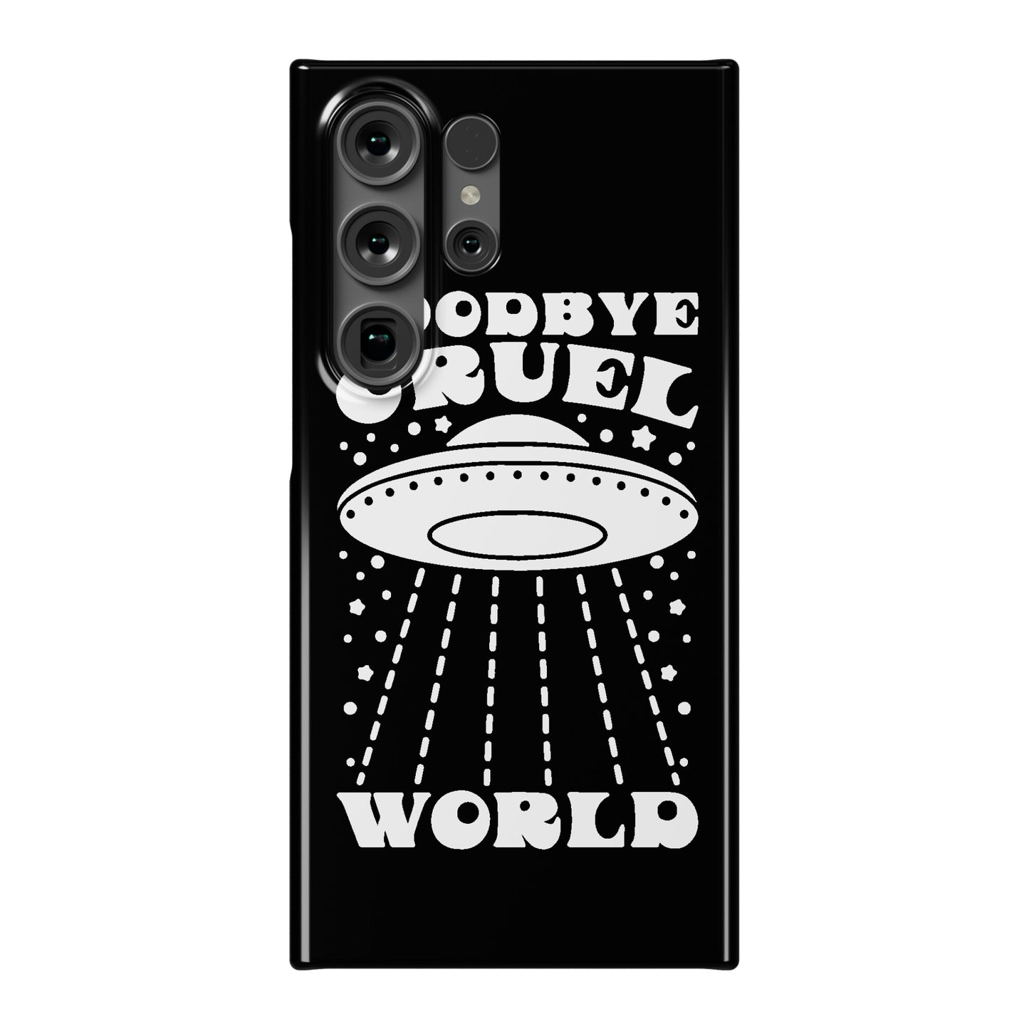 Goodbye Cruel World Phone Case