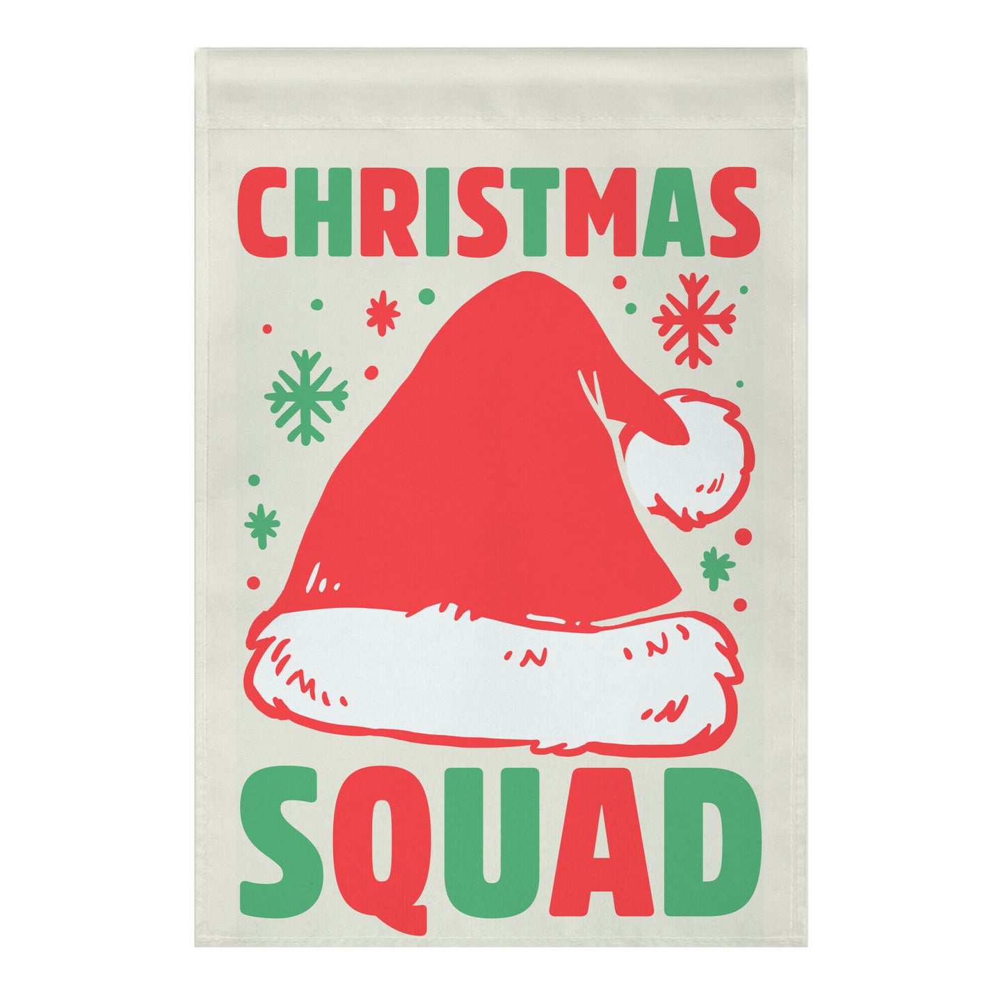Christmas Squad Garden Flag
