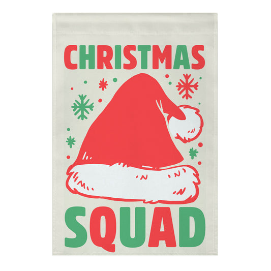 Christmas Squad Garden Flag