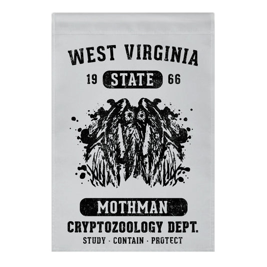 West Virginia Mothman Cryptozoology Garden Flag
