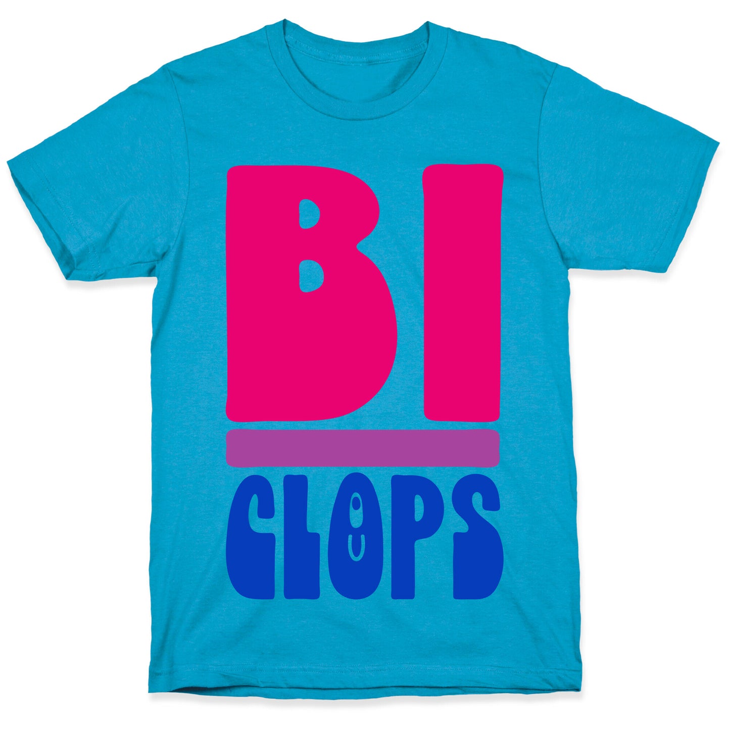 Bi-Clops Bisexual Cyclops Parody Unisex Triblend Tee