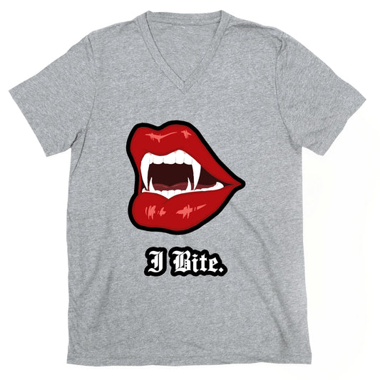 I Bite. V-Neck