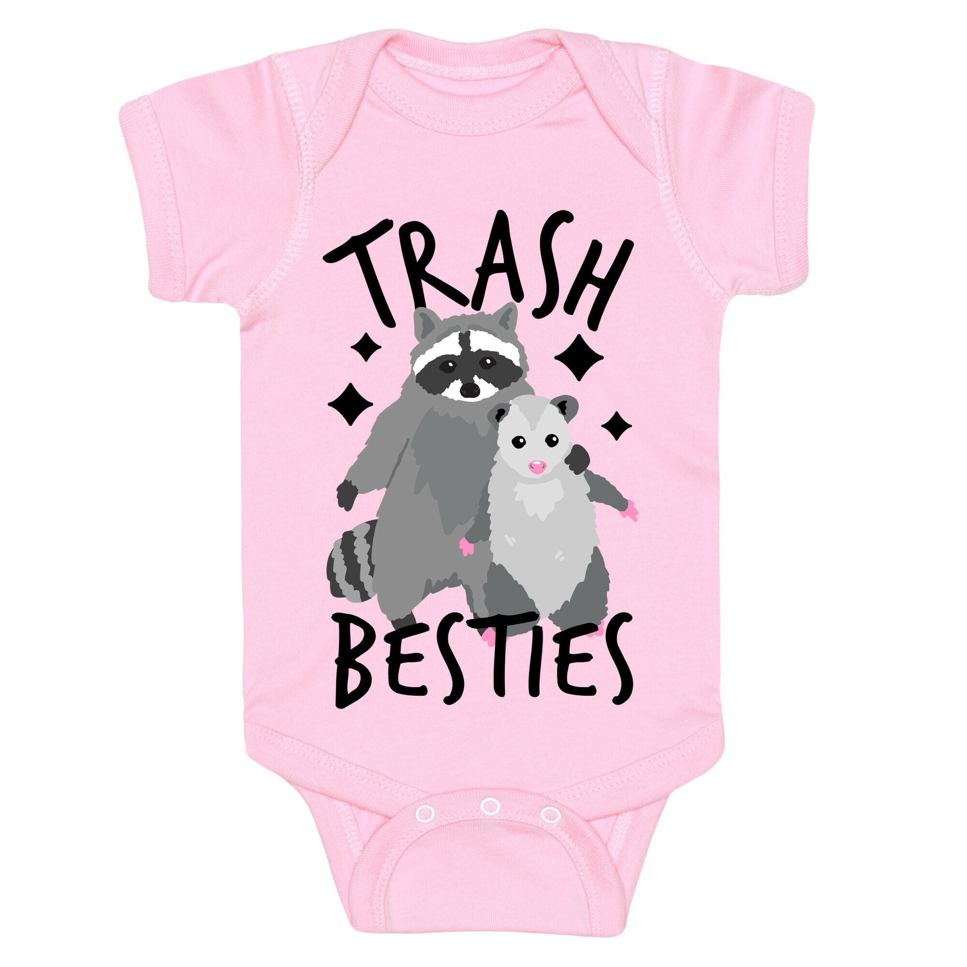 Trash Besties Baby One Piece