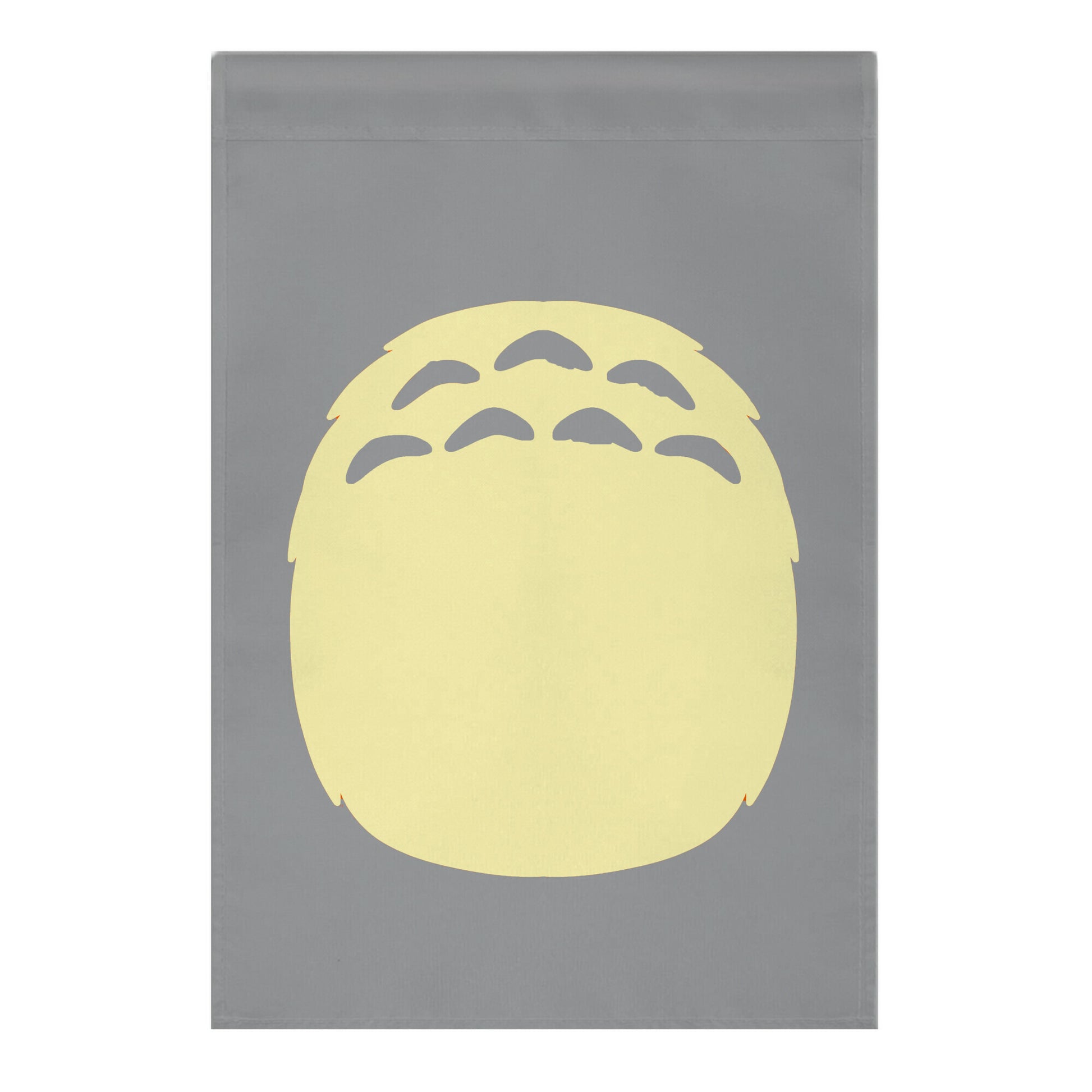 Totoro Tummy Garden Flag