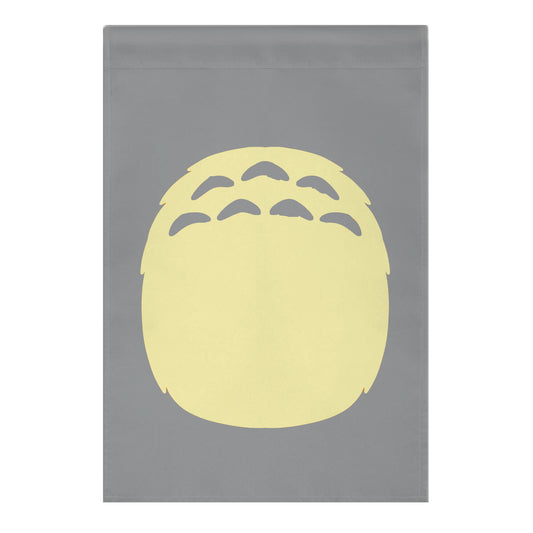 Totoro Tummy Garden Flag