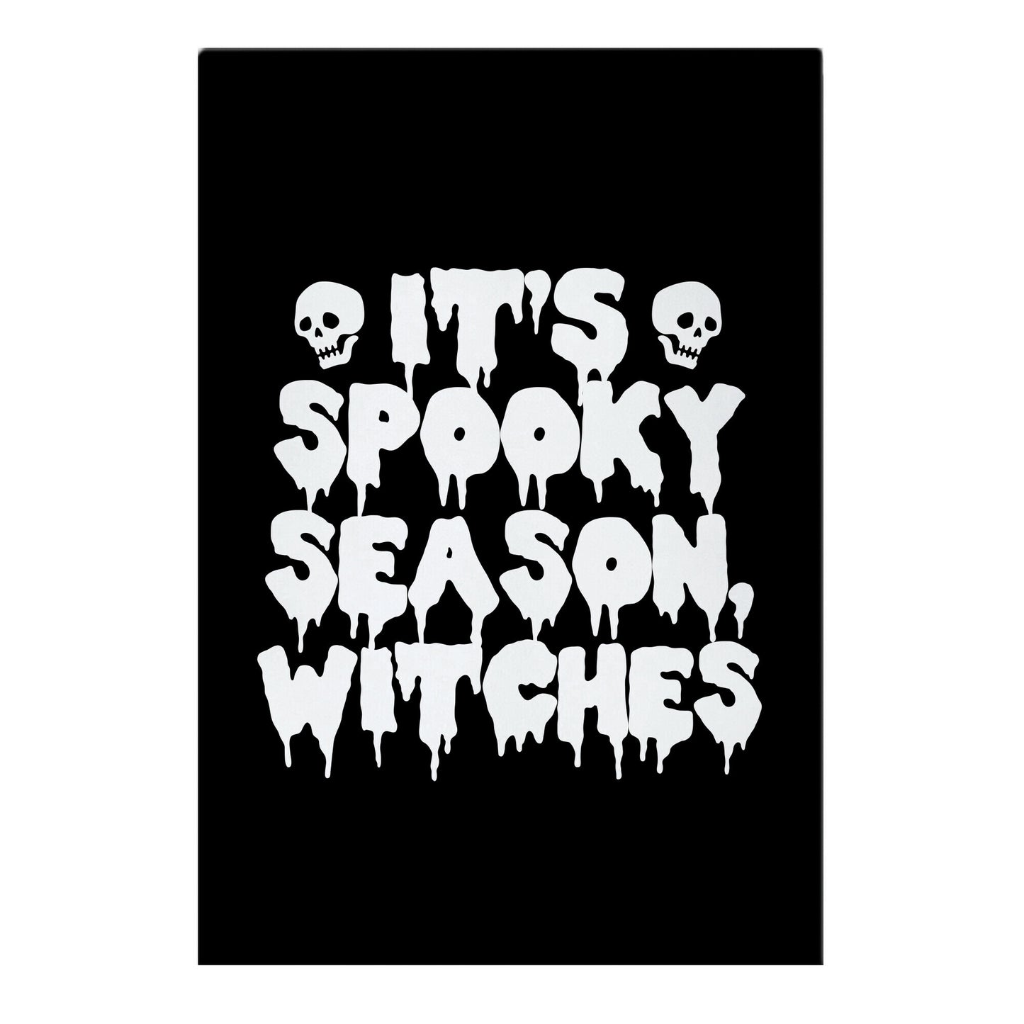 It's Spooky Season, Witches Garden Flag