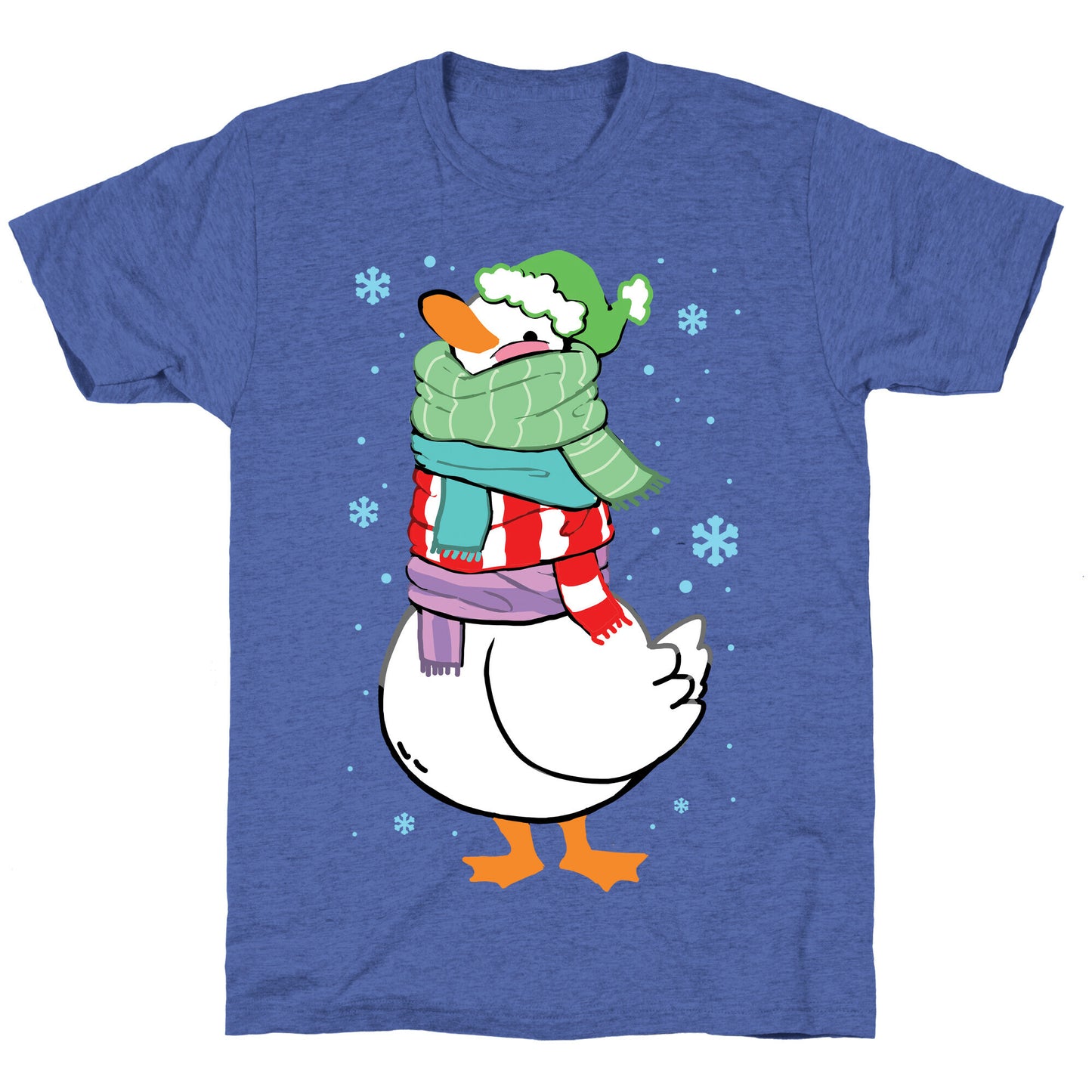 Scarf Duck Unisex Triblend Tee