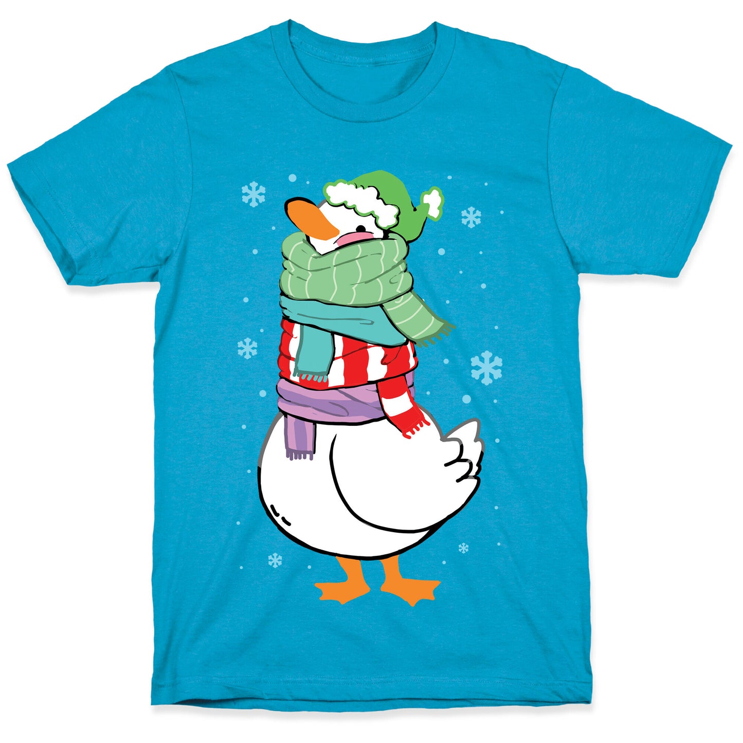 Scarf Duck Unisex Triblend Tee