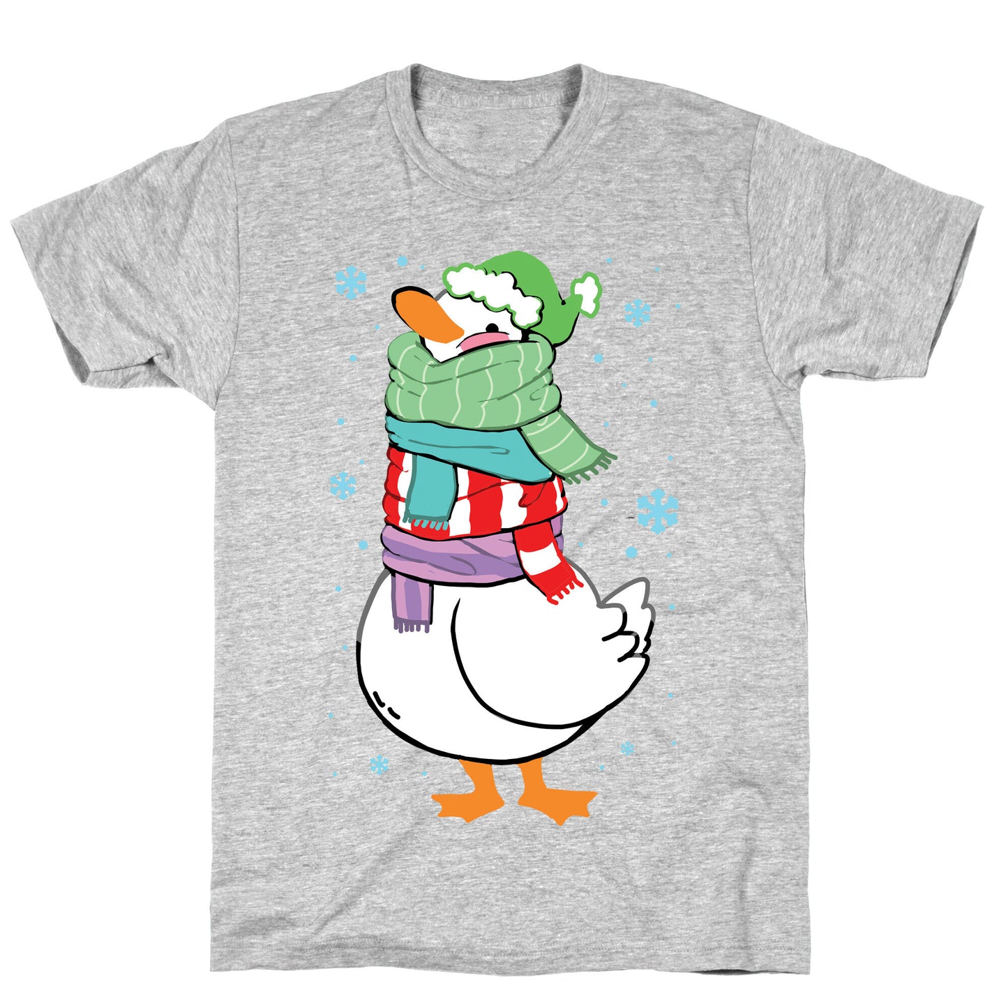 Scarf Duck T-Shirt