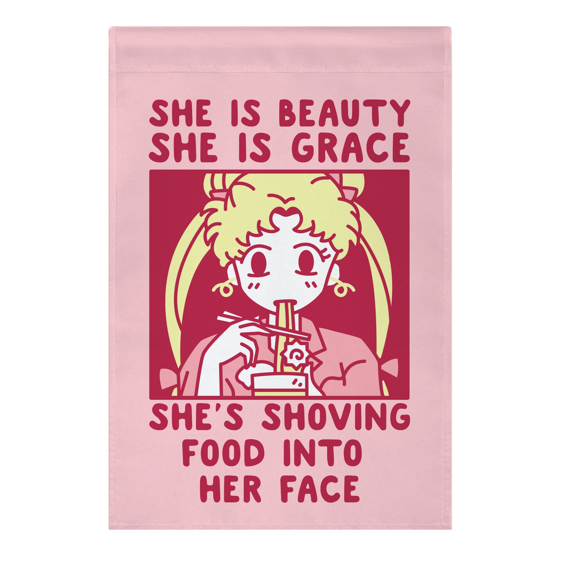 She Is Beauty Usagi Garden Flag