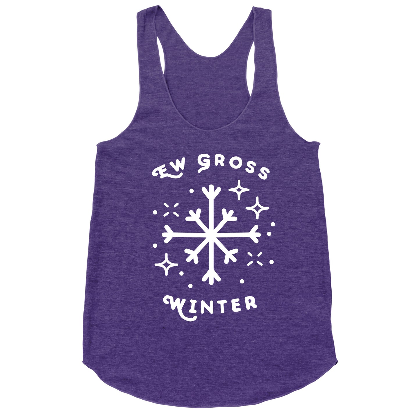 Ew Gross Winter Racerback Tank