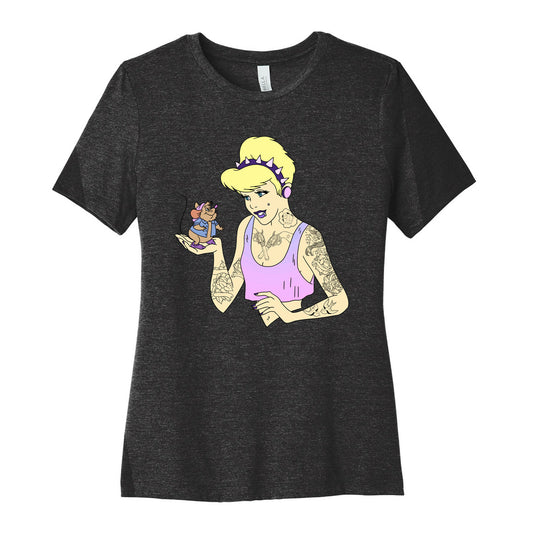 Pastel Goth Cinderella Women's Cotton Tee