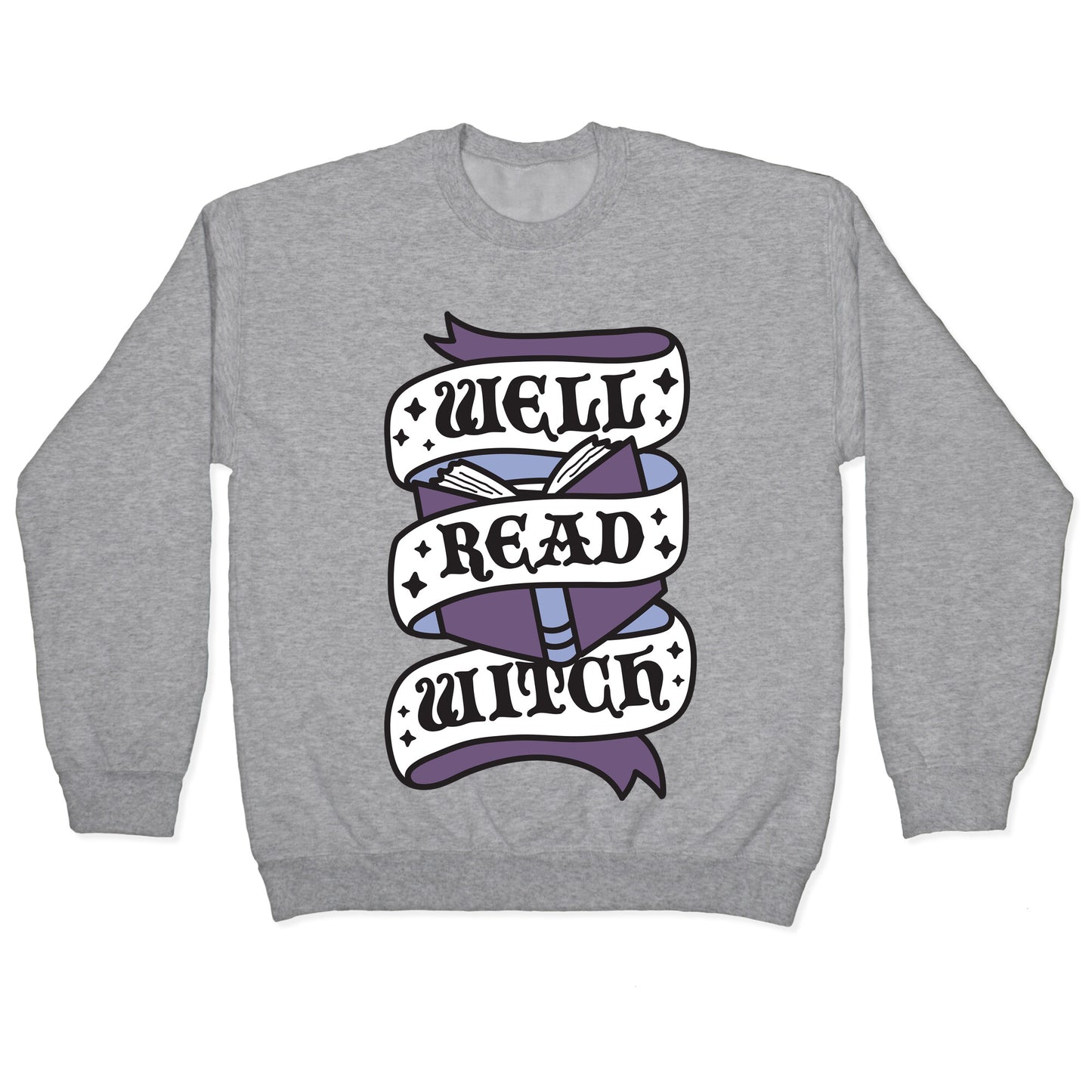 Well Read Witch Crewneck Sweatshirt
