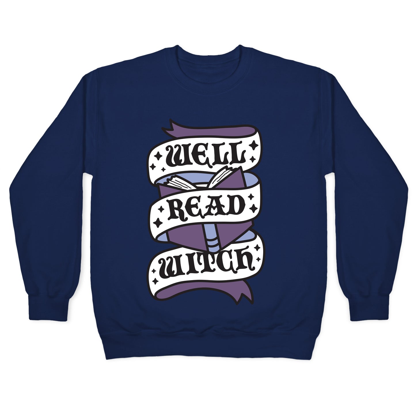 Well Read Witch Crewneck Sweatshirt