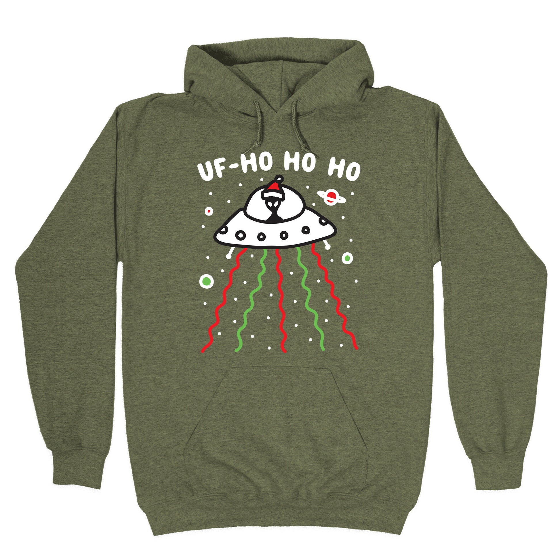 UF-Ho Ho Ho Santa Alien Hoodie
