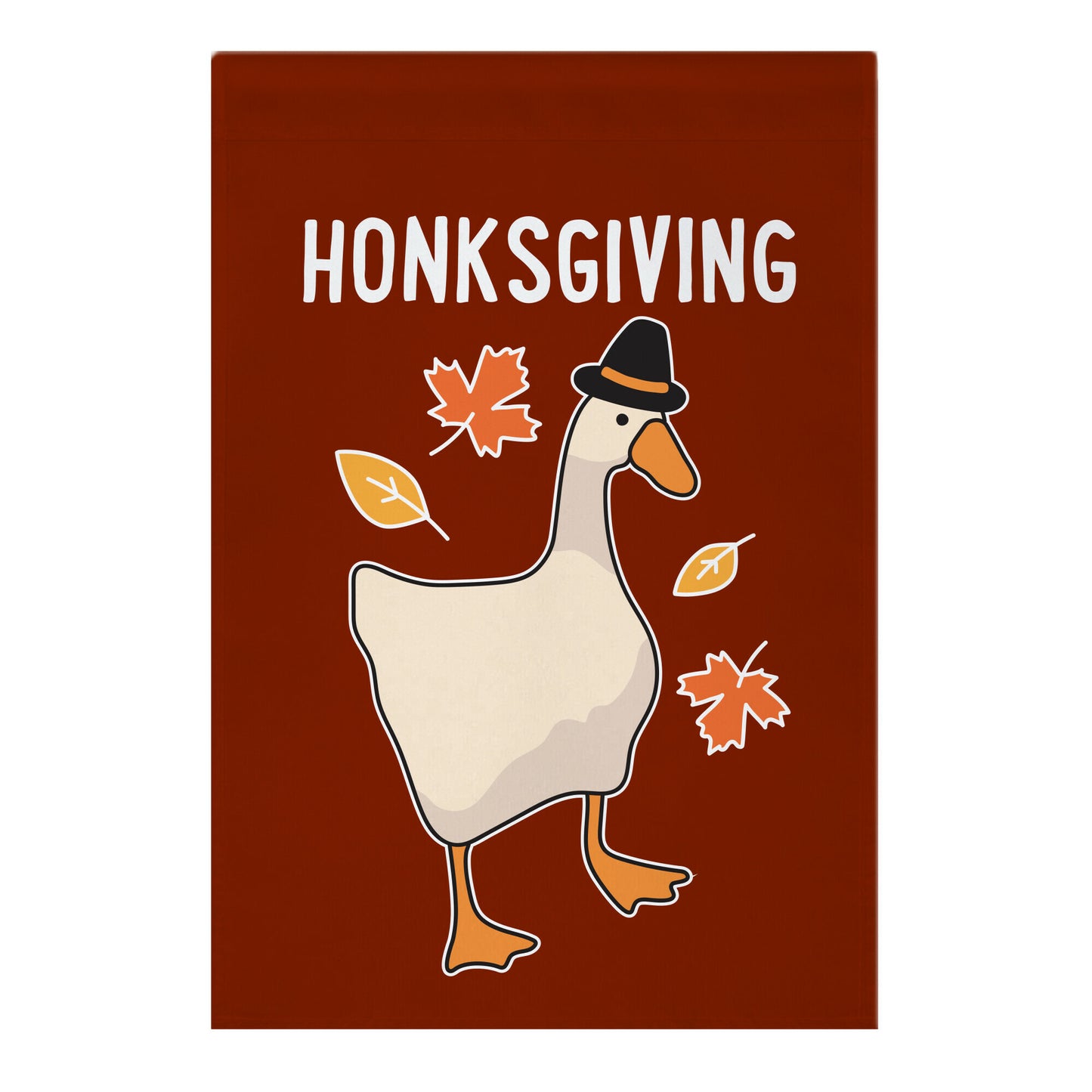Happy Honksgiving Goose Garden Flag