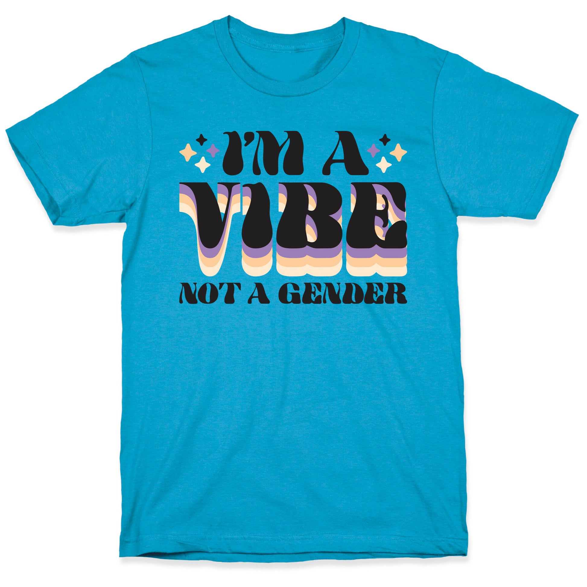 I'm A Vibe Not A Gender Non-Binary Unisex Triblend Tee