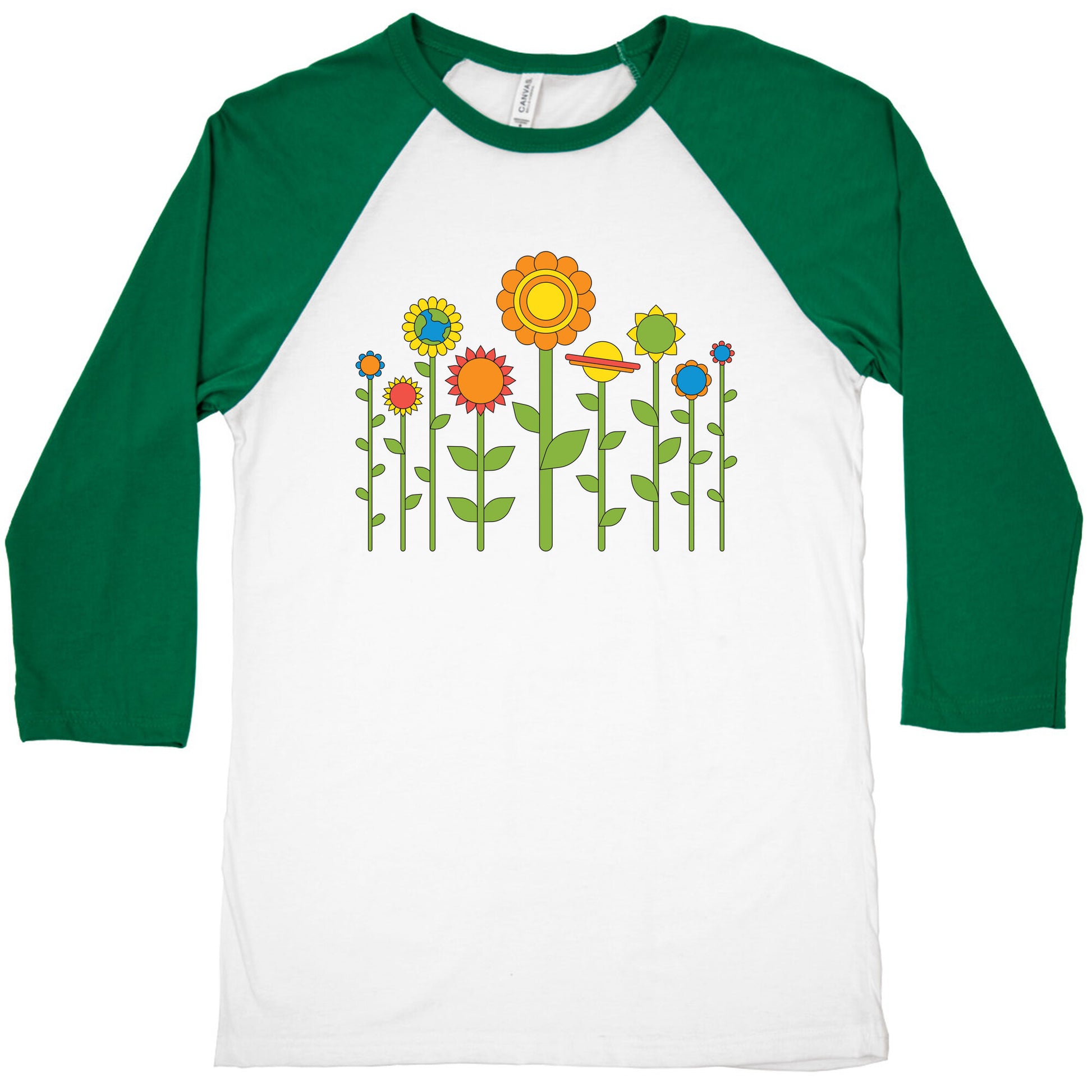 Plant Planets Baseball Tee