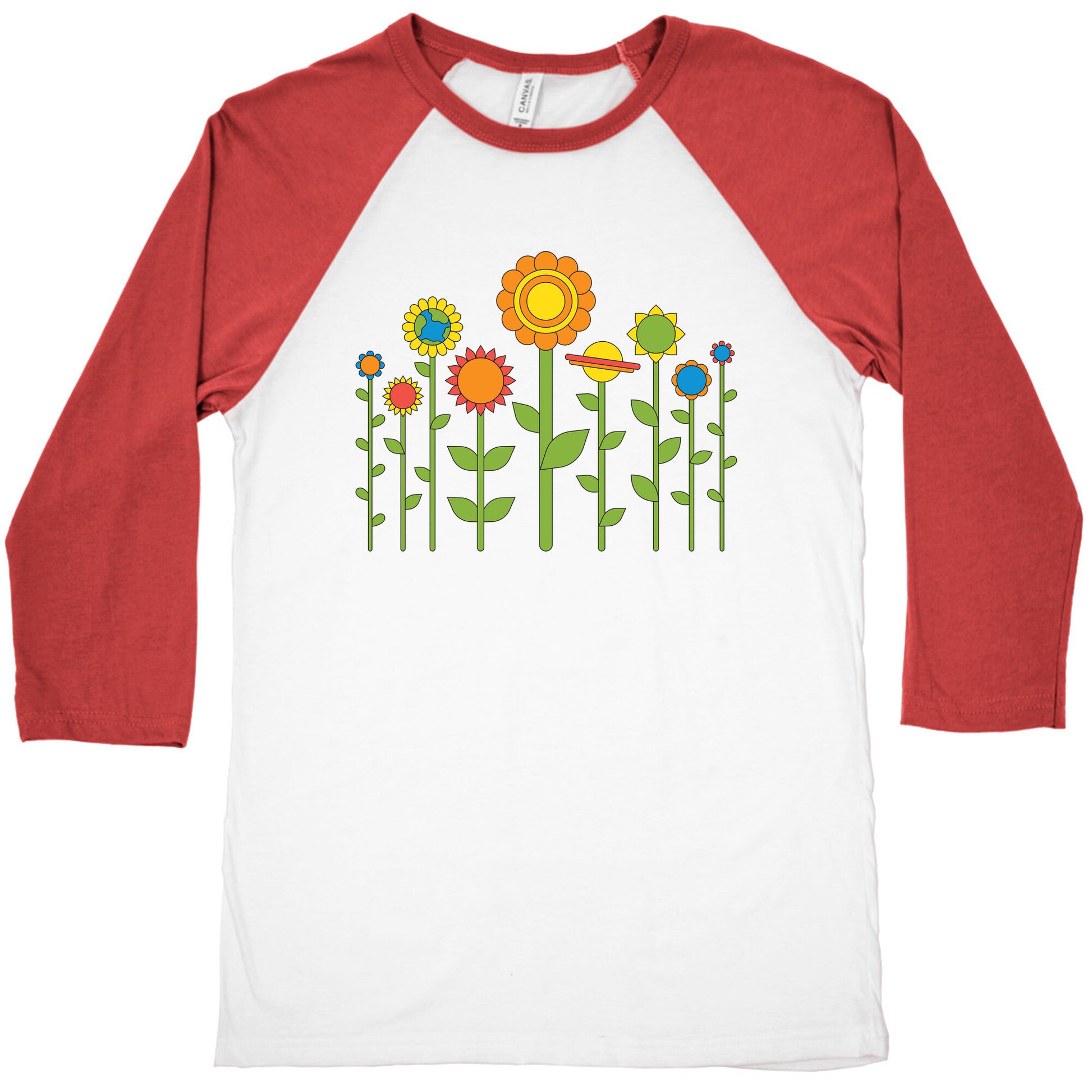 Plant Planets Baseball Tee