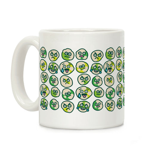 Wasabi Peas Pattern Coffee Mug