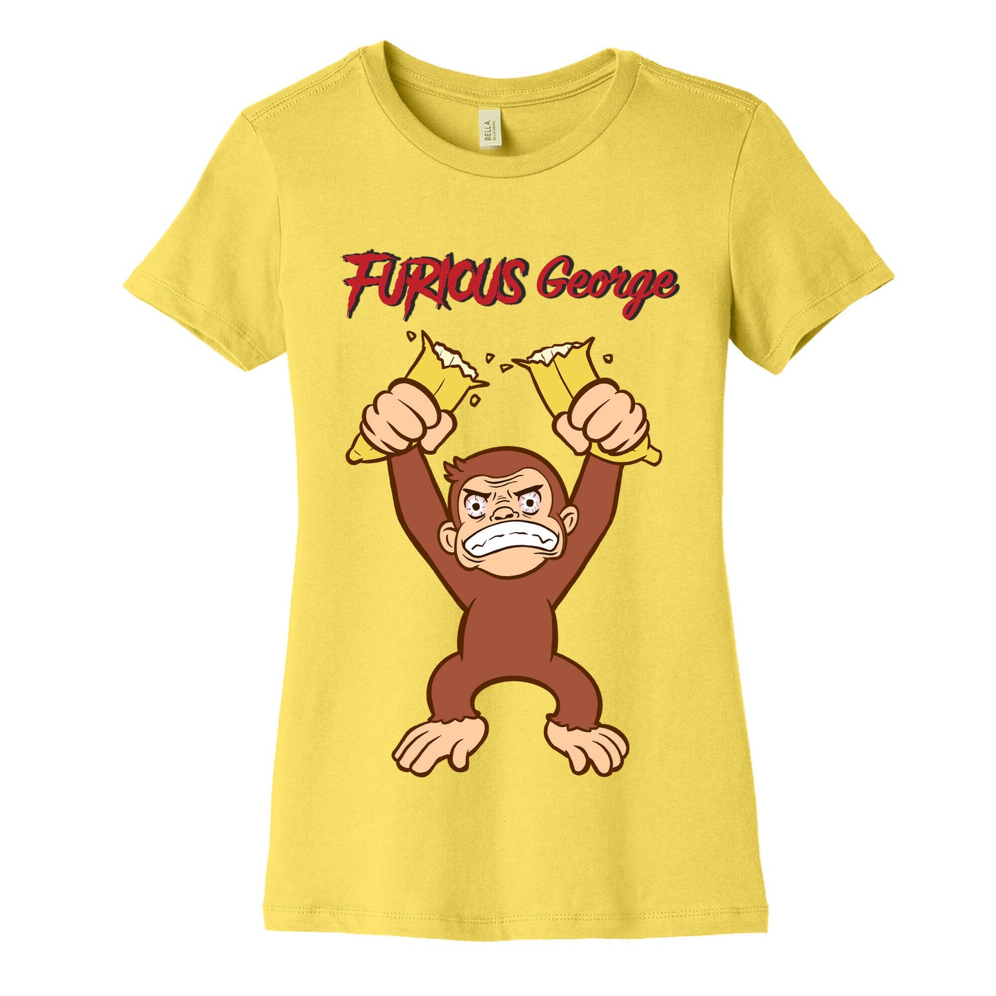 Furious George Women's Cotton Tee