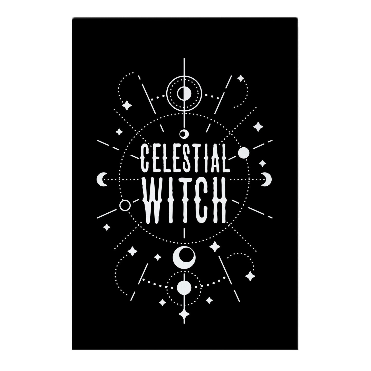 Celestial Witch Garden Flag