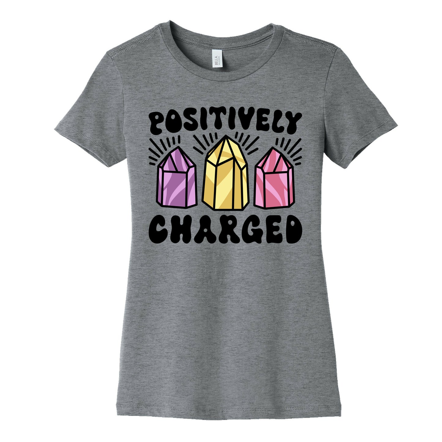 Positively Charged Crystals Women's Cotton Tee