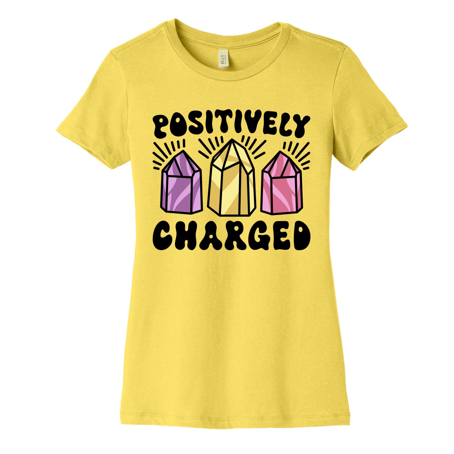 Positively Charged Crystals Women's Cotton Tee