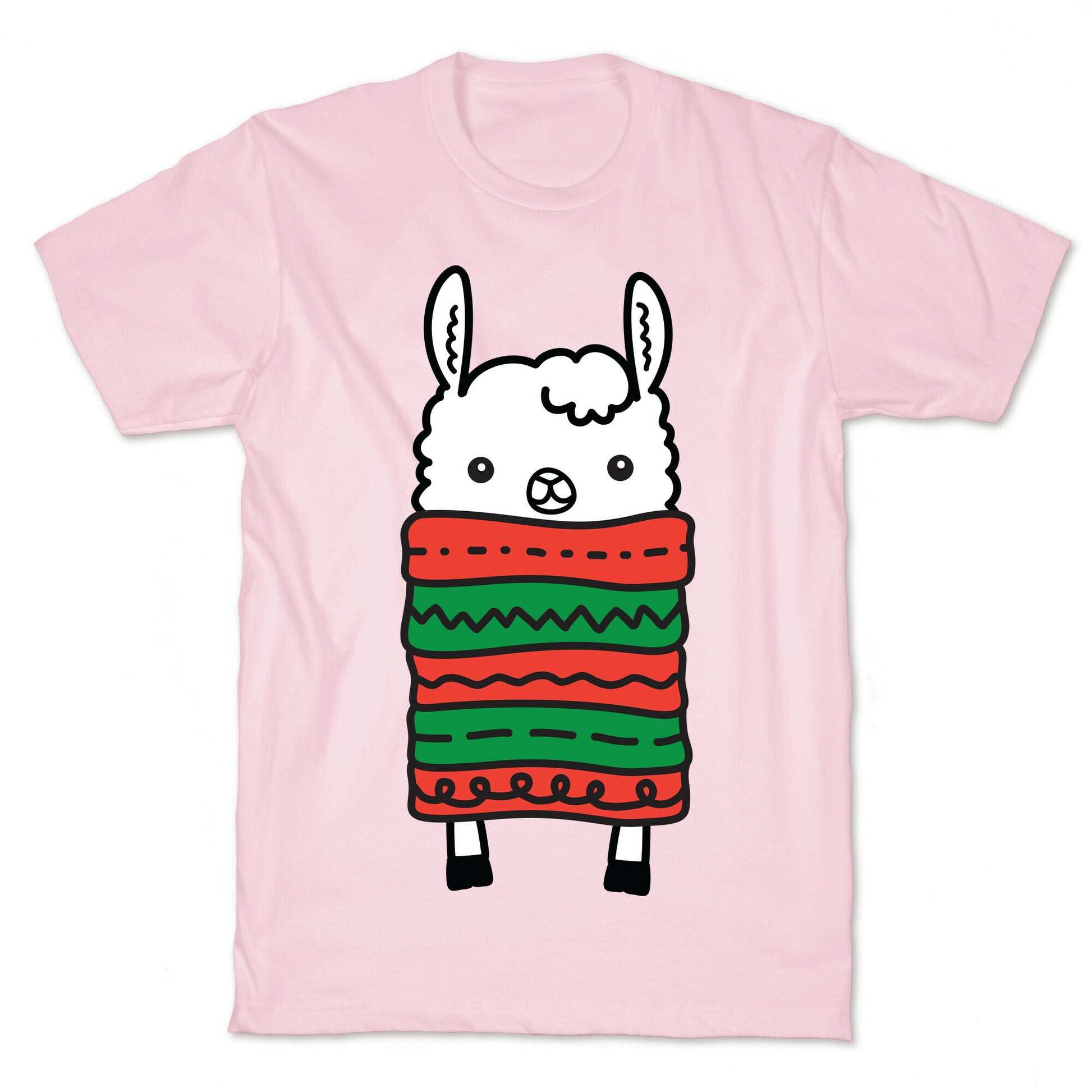 Long Llama Scarf T-Shirt