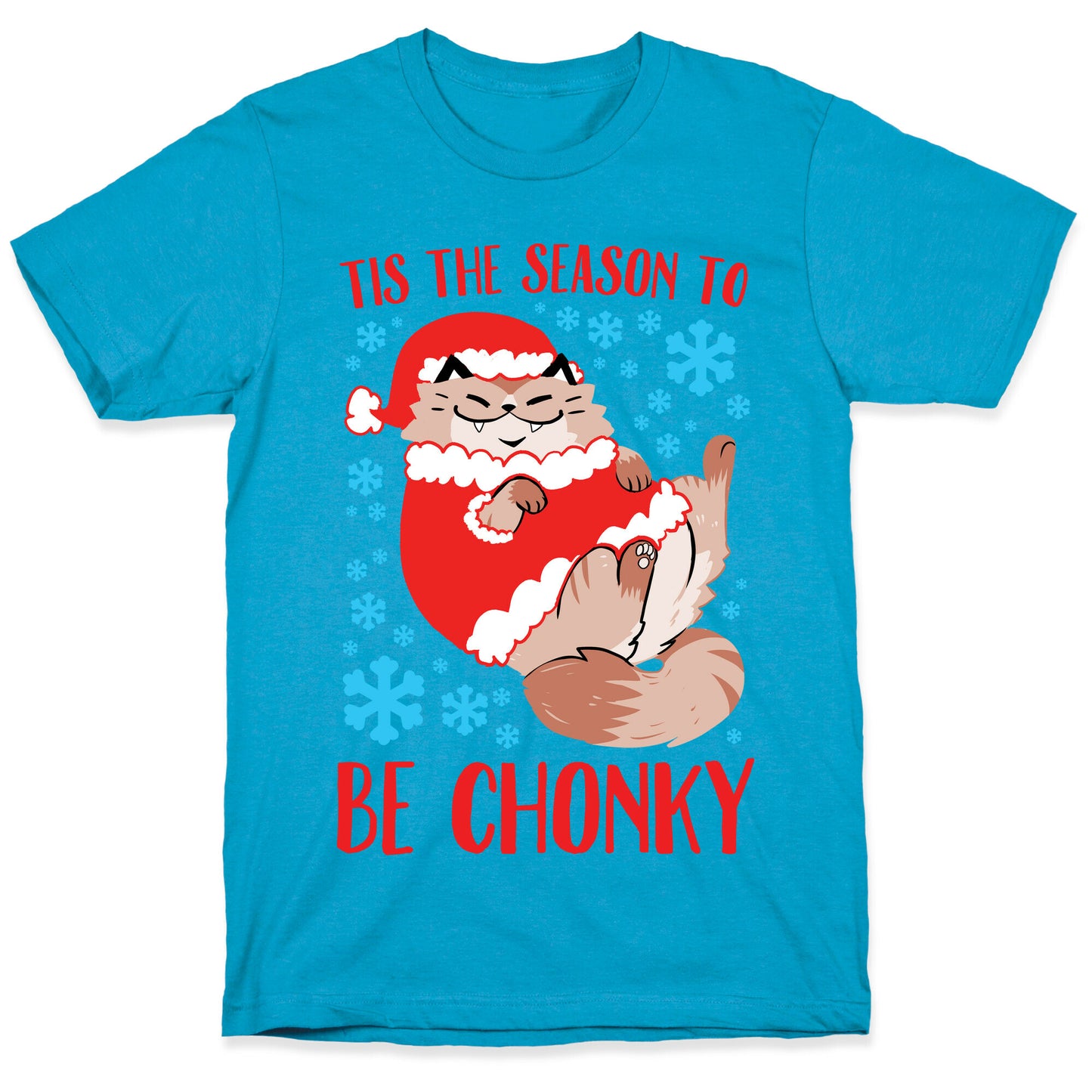 Tis The Season To Be Chonky Unisex Triblend Tee