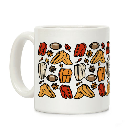 Fall Football Butts Coffee Mug