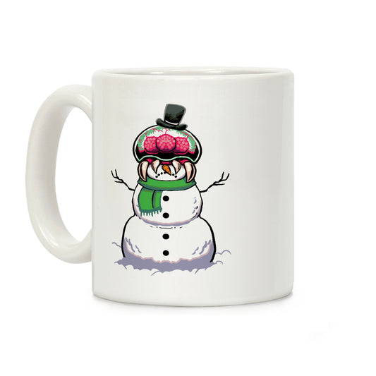 Metroid Snowman Coffee Mug