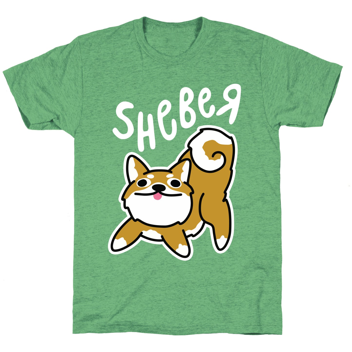 Sheber Derpy Shiba Unisex Triblend Tee