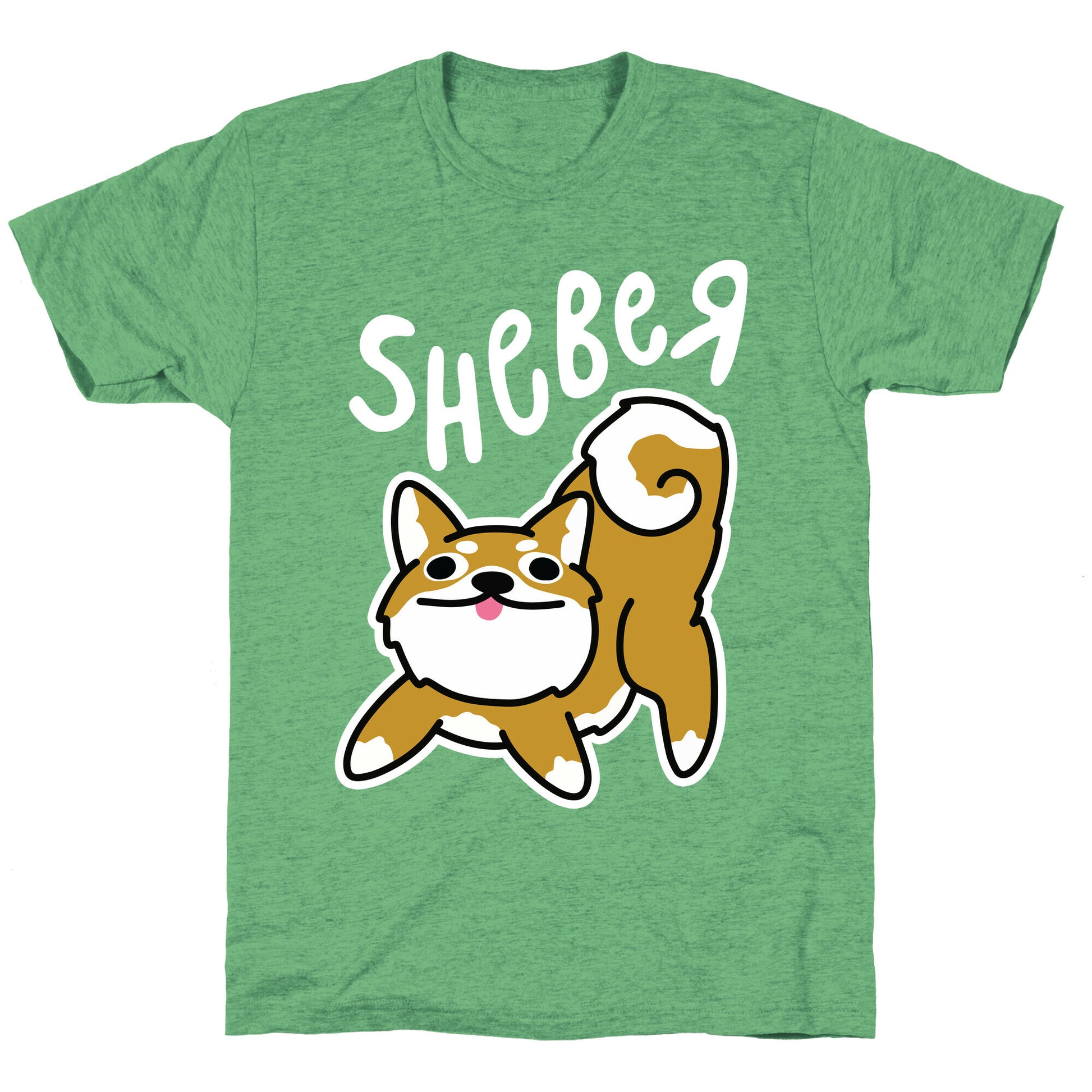 Sheber Derpy Shiba Unisex Triblend Tee