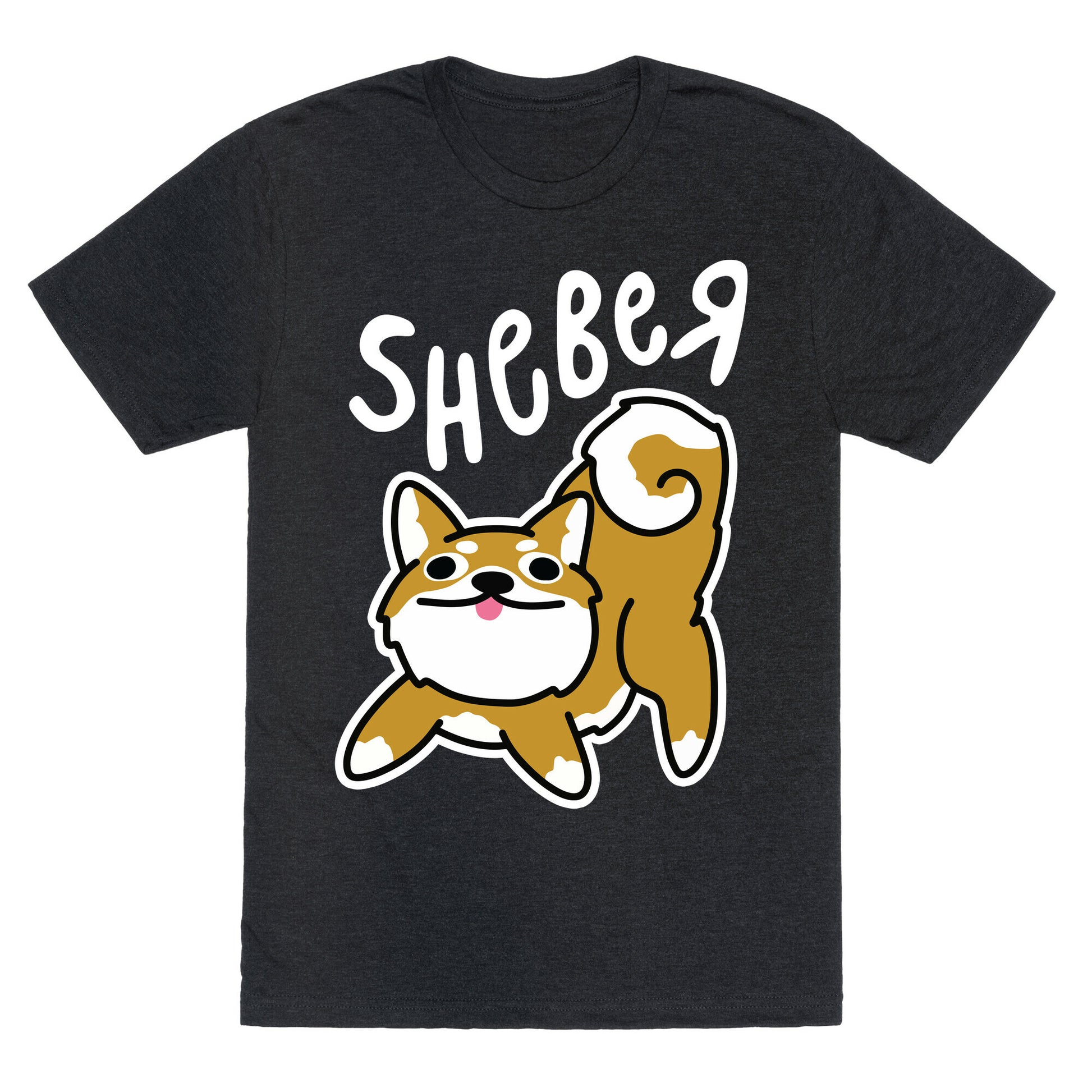 Sheber Derpy Shiba Unisex Triblend Tee