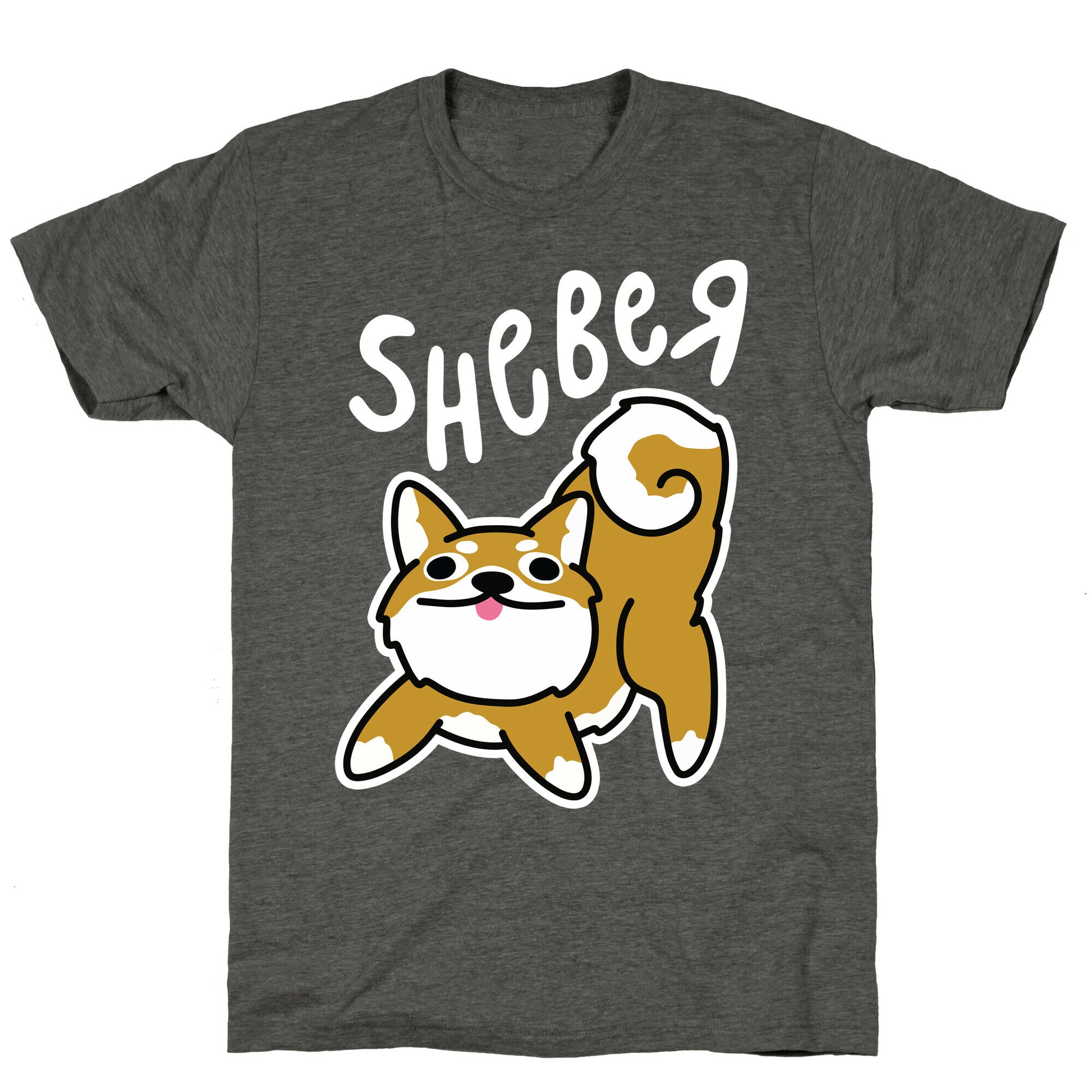 Sheber Derpy Shiba Unisex Triblend Tee