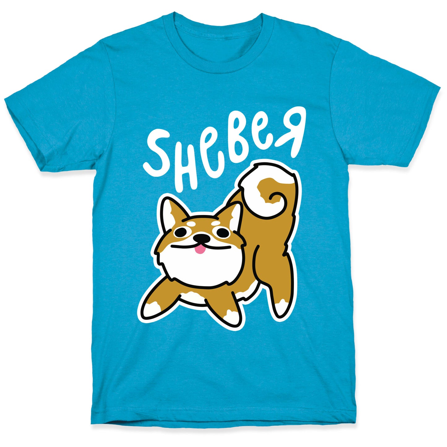 Sheber Derpy Shiba Unisex Triblend Tee